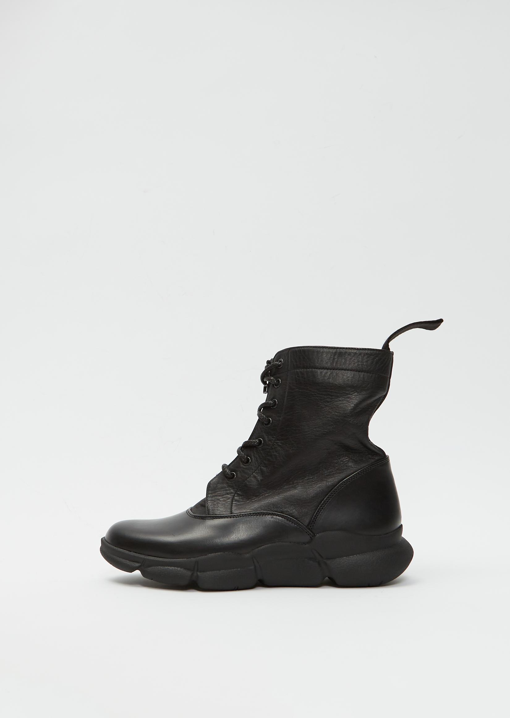 Y's Yohji Yamamoto Front Zipper Boots in Black | Lyst