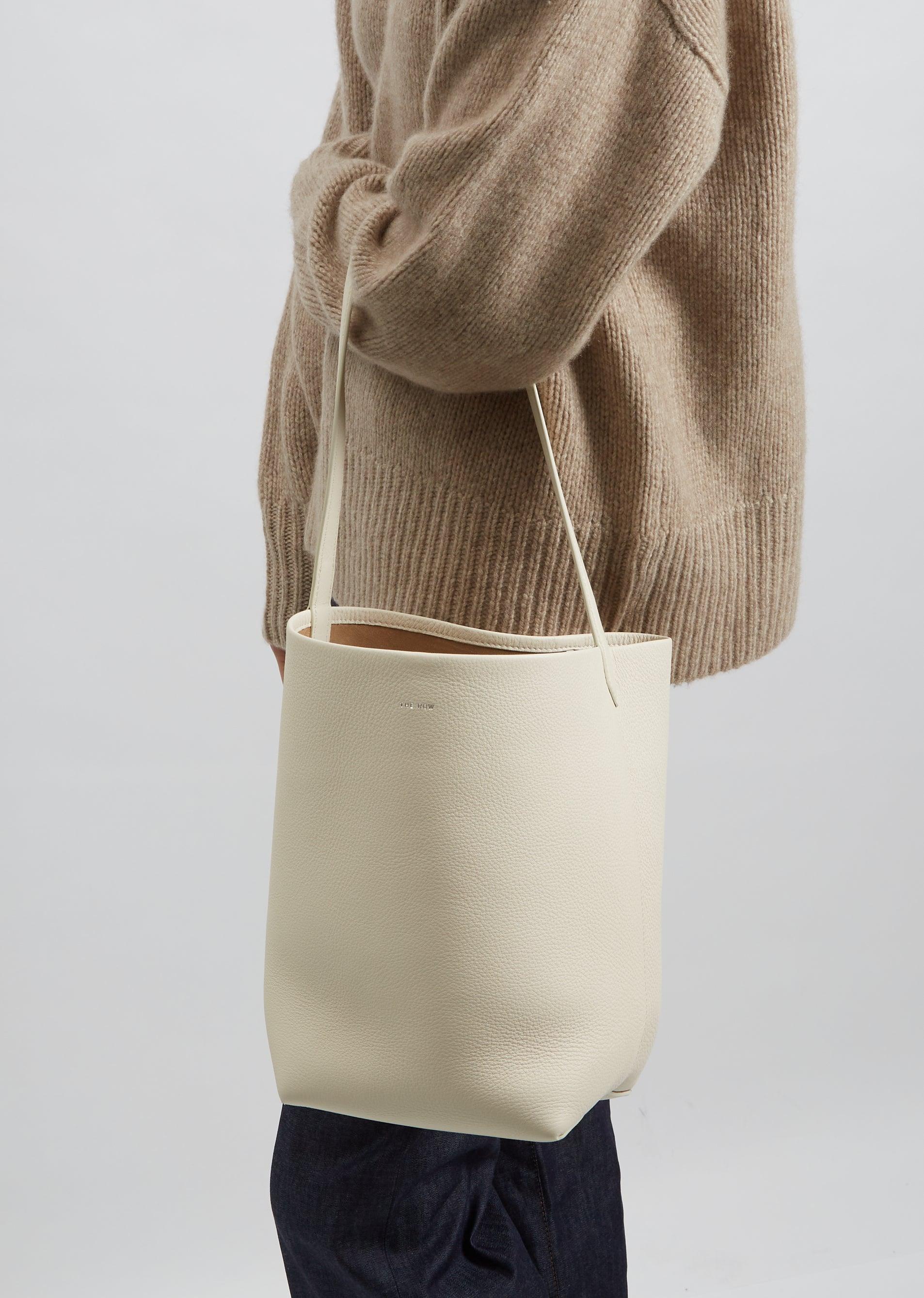 N/S Park medium textured-leather tote