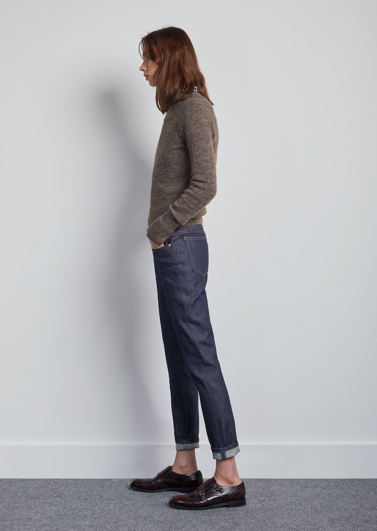 A.P.C. Denim Jean Moulant in Blue 