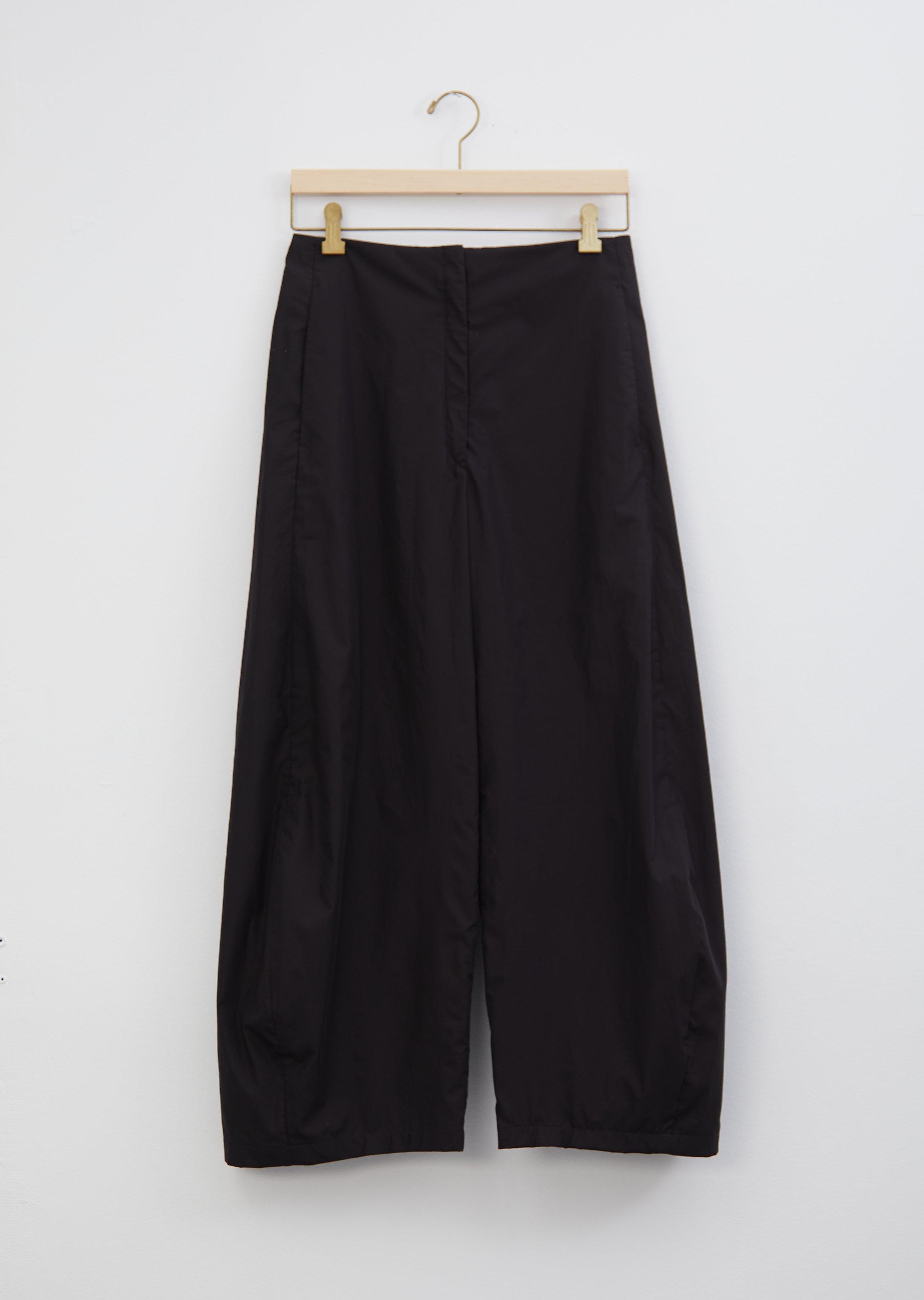 Lemaire Cotton Curved Pants in Black - Lyst