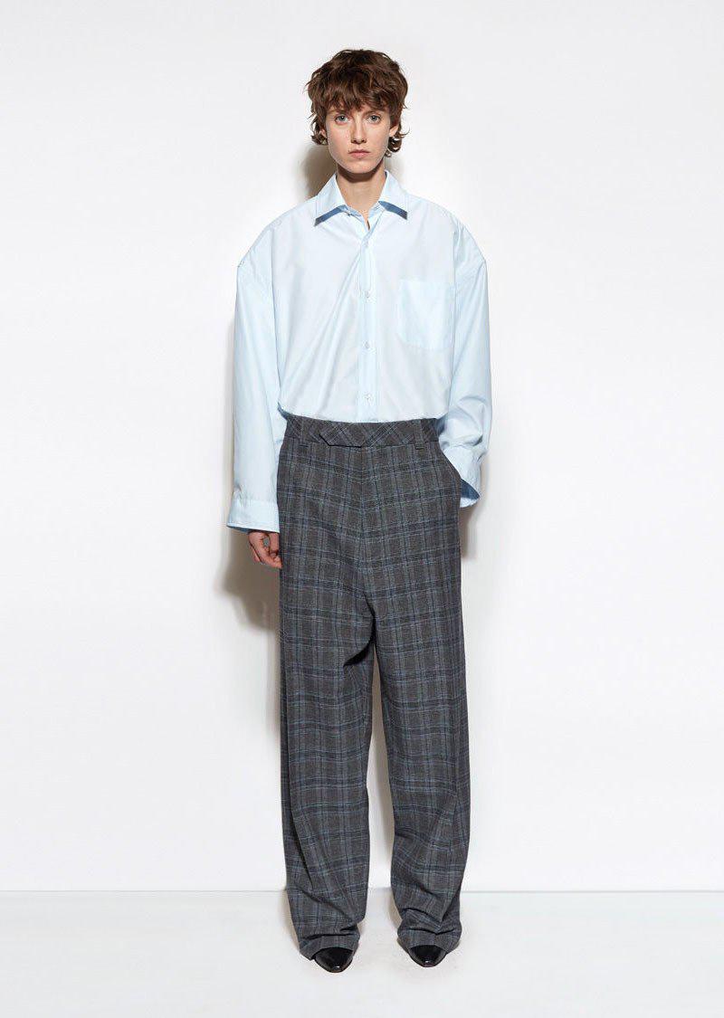 Vetements Baggy Suit Pants in Gray for Men