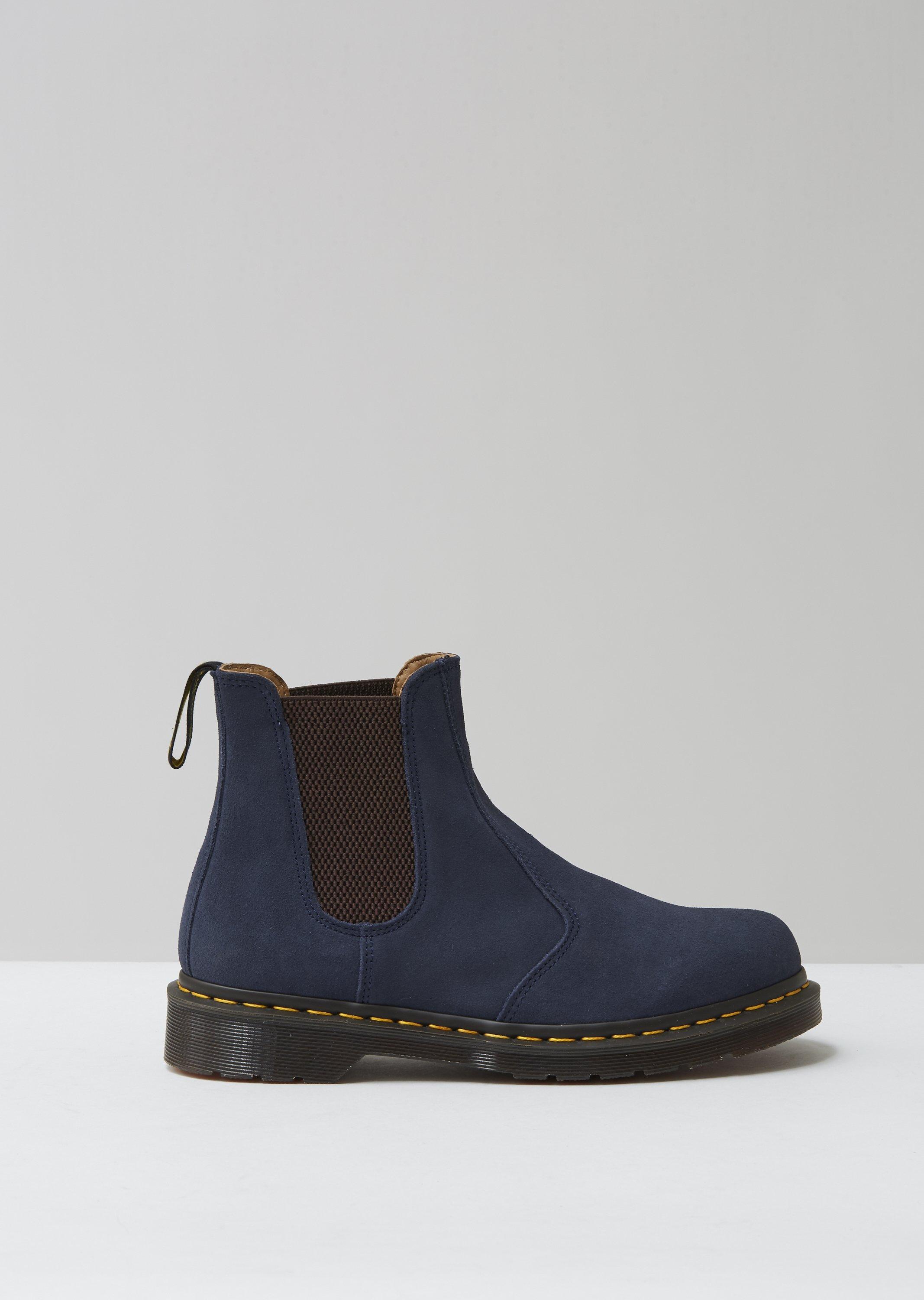 Dr. Martens Suede 2976 Chelsea Boot in Blue - Lyst