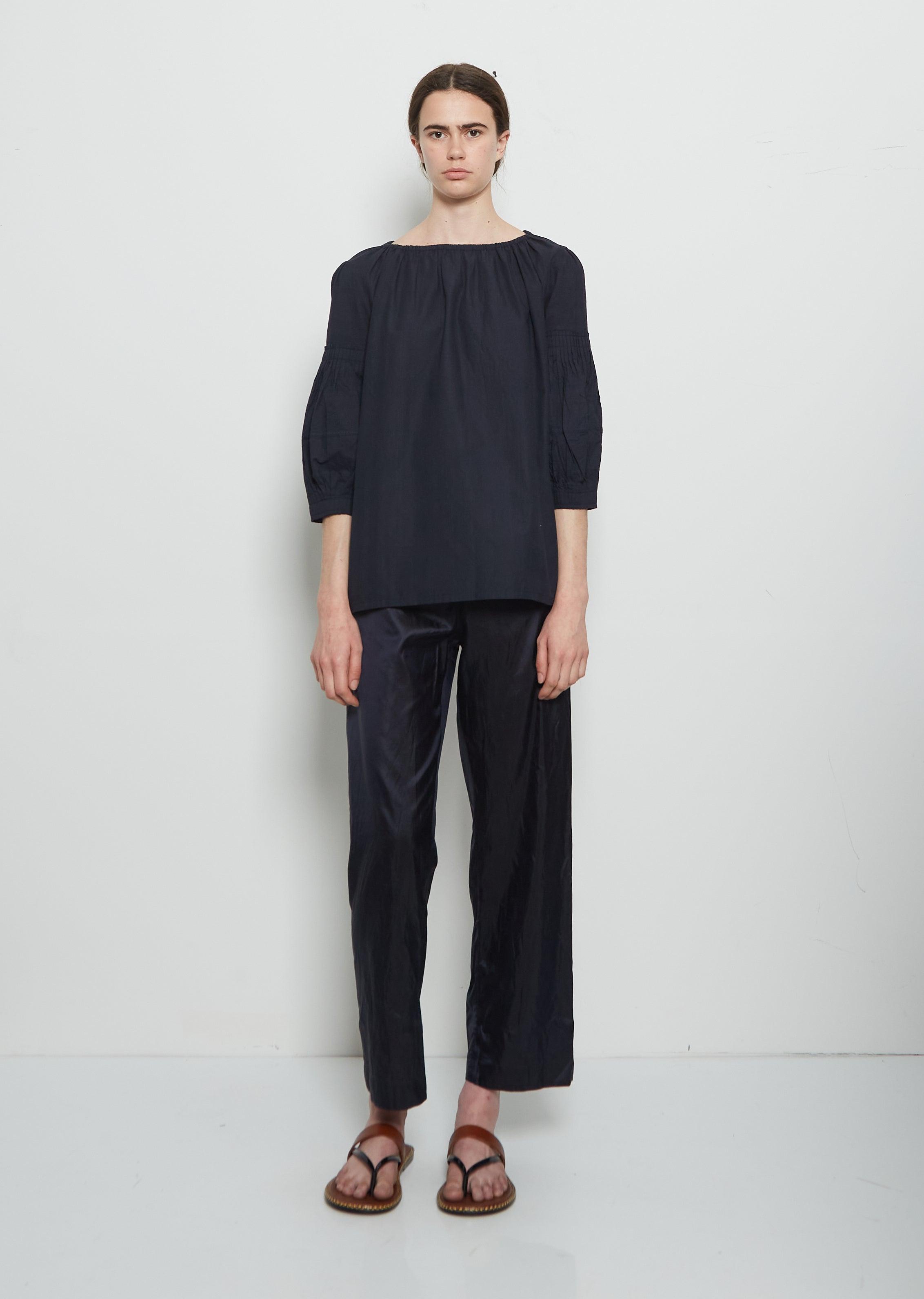 Dosa Dense Khadi Cotton Mary Ellen Mark Blouse in Blue | Lyst UK