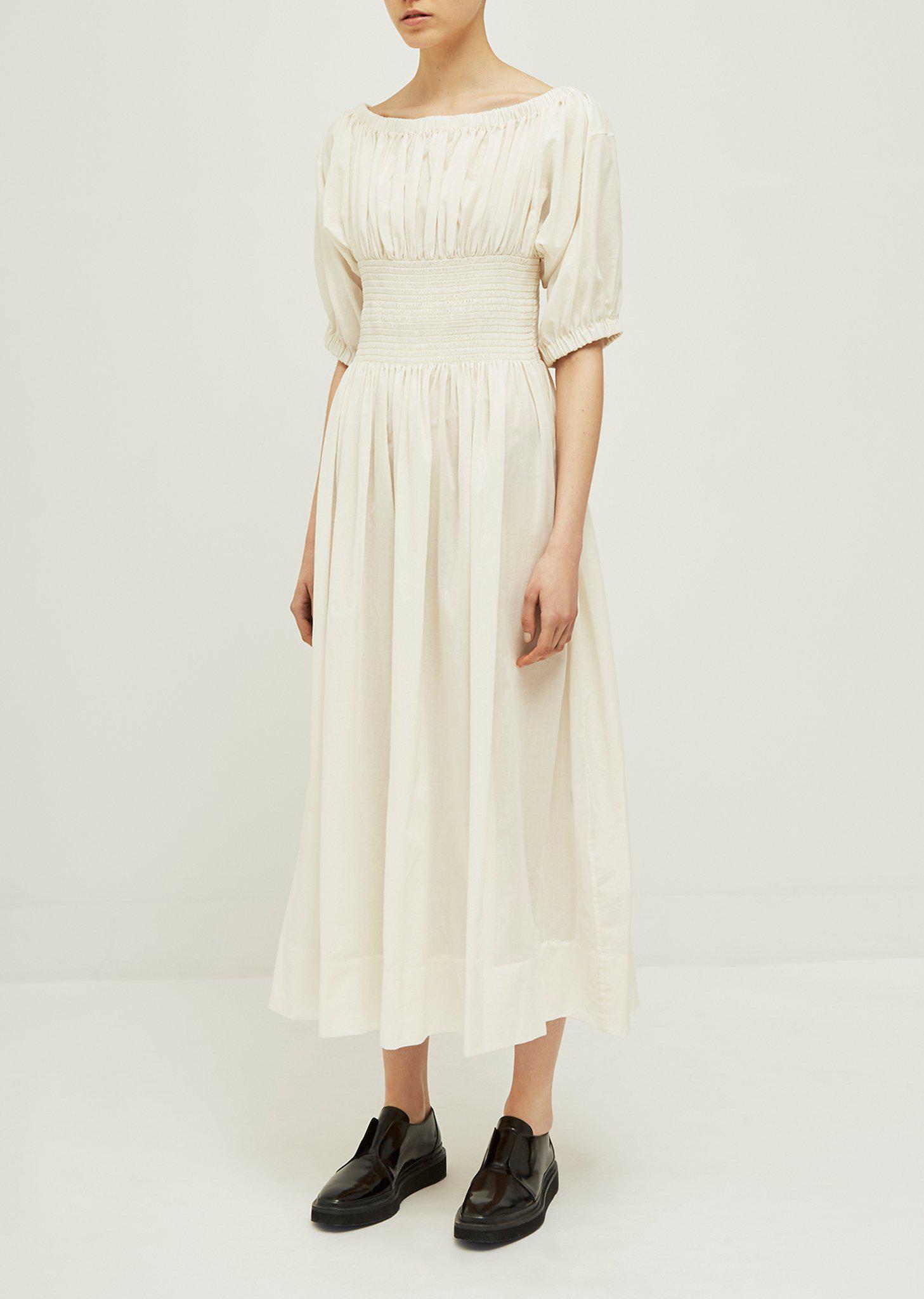 molly goddard white dress