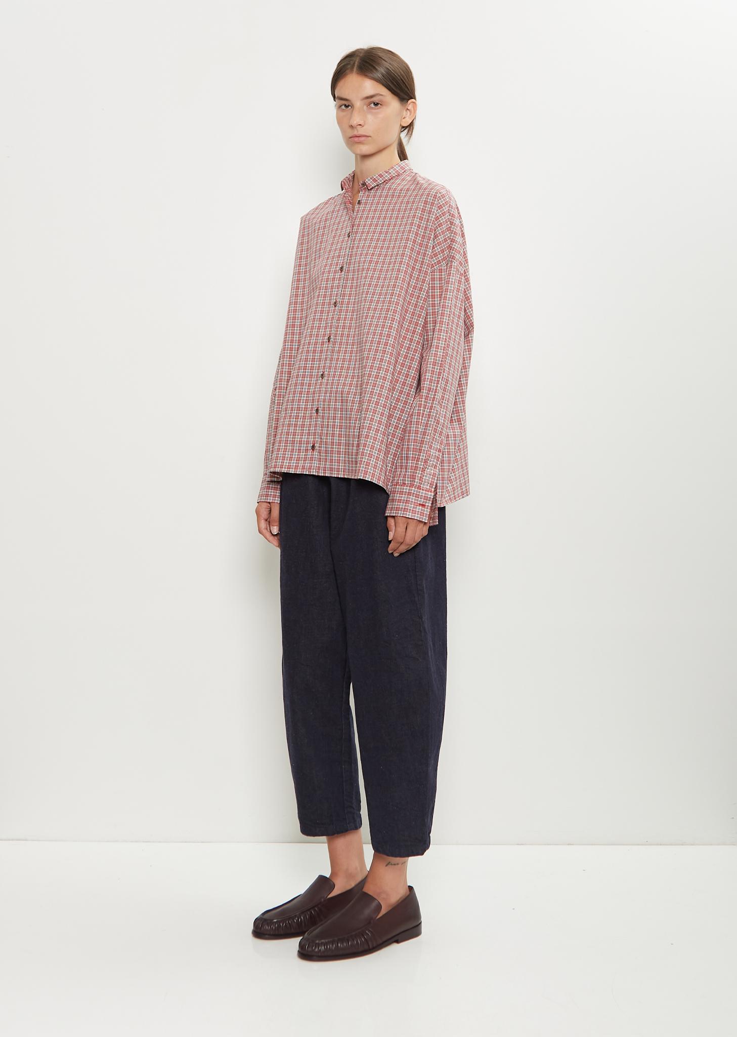 Apuntob Japanese Denim Curved Pull On Pant in Blue | Lyst UK