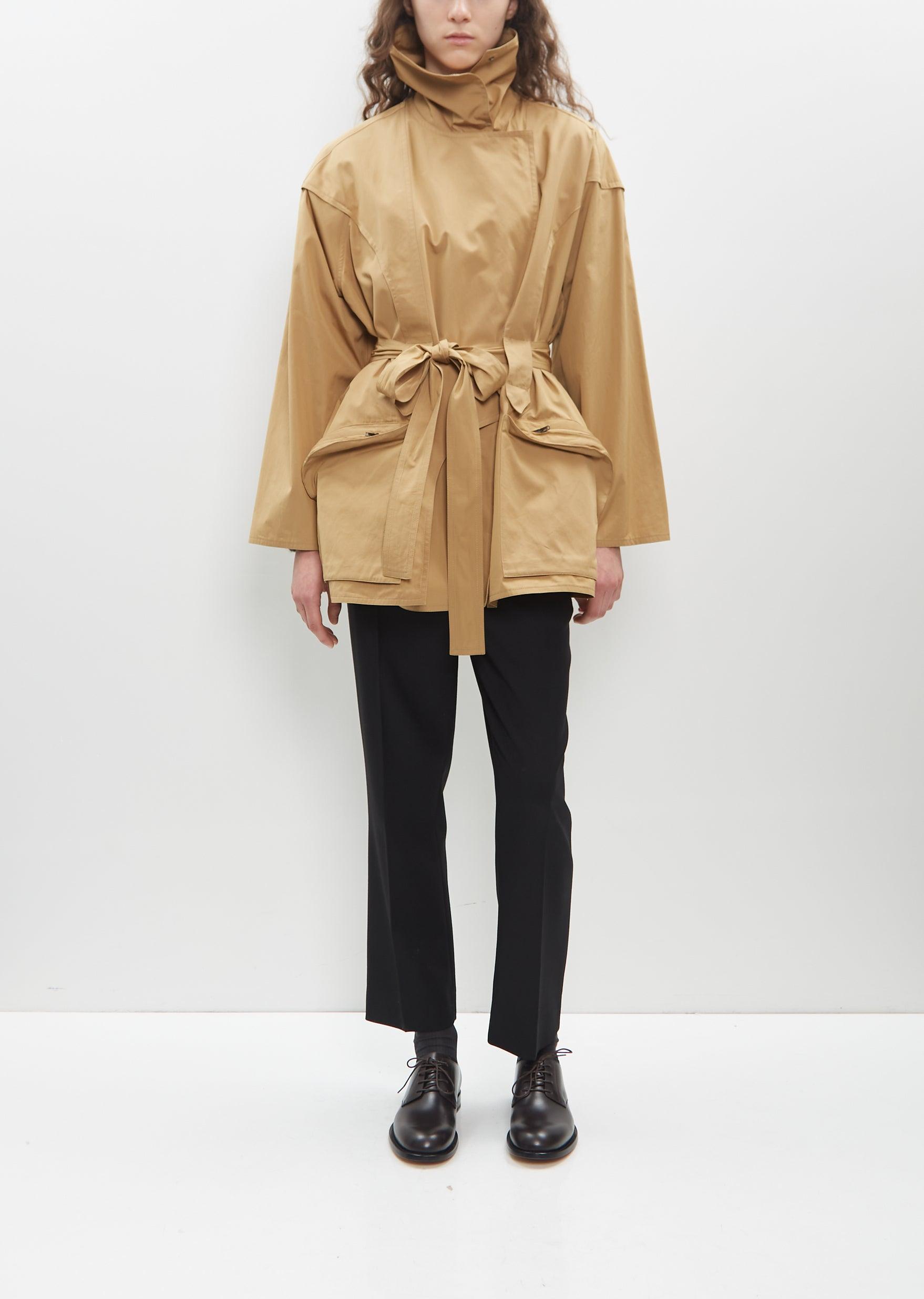 【THE ROW】ピエリックジャケット The Row Pierrick Jacket in Brown Paper | FWRD