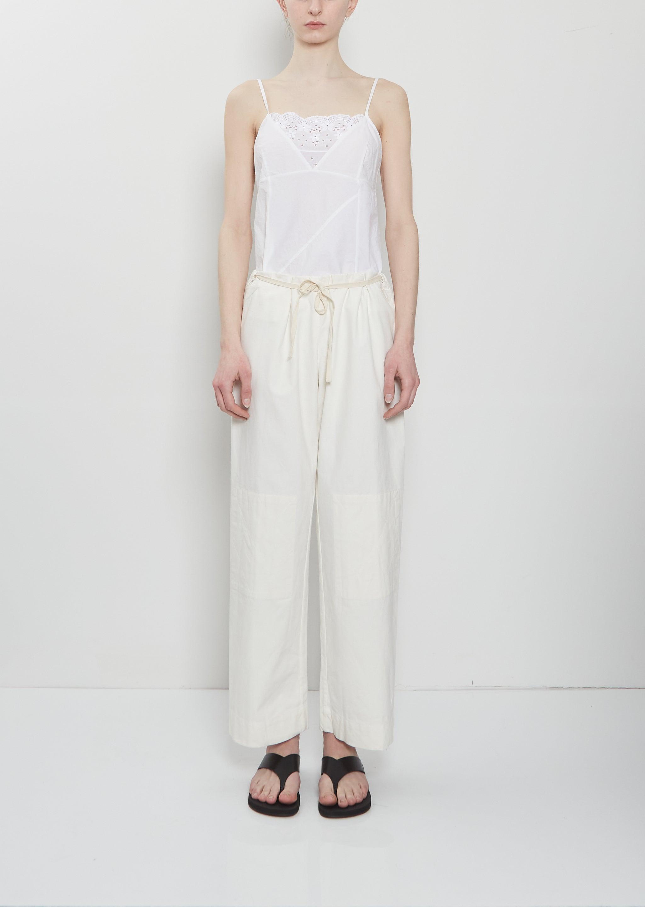 Dosa Heirloom Organic Cotton Judo Pants in White | Lyst