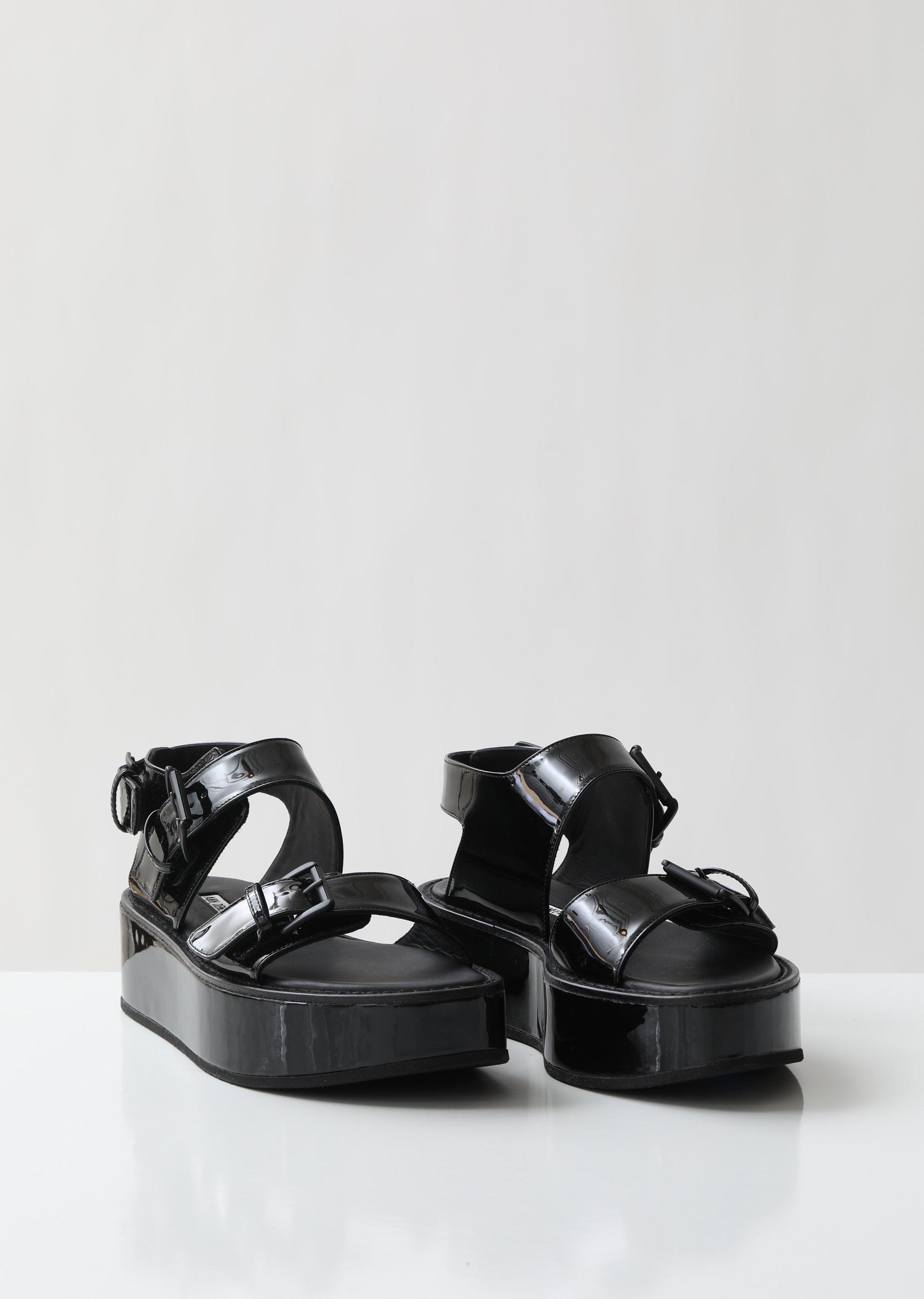 ann demeulemeester platform sandals