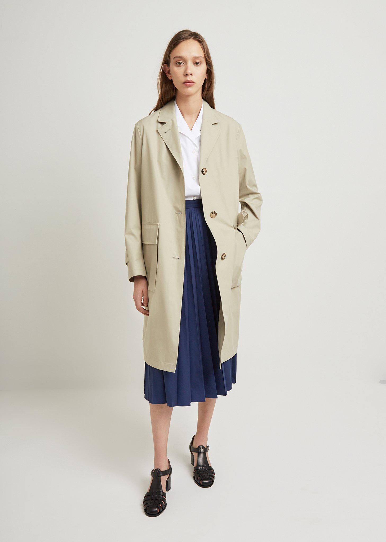 ventile trench coat