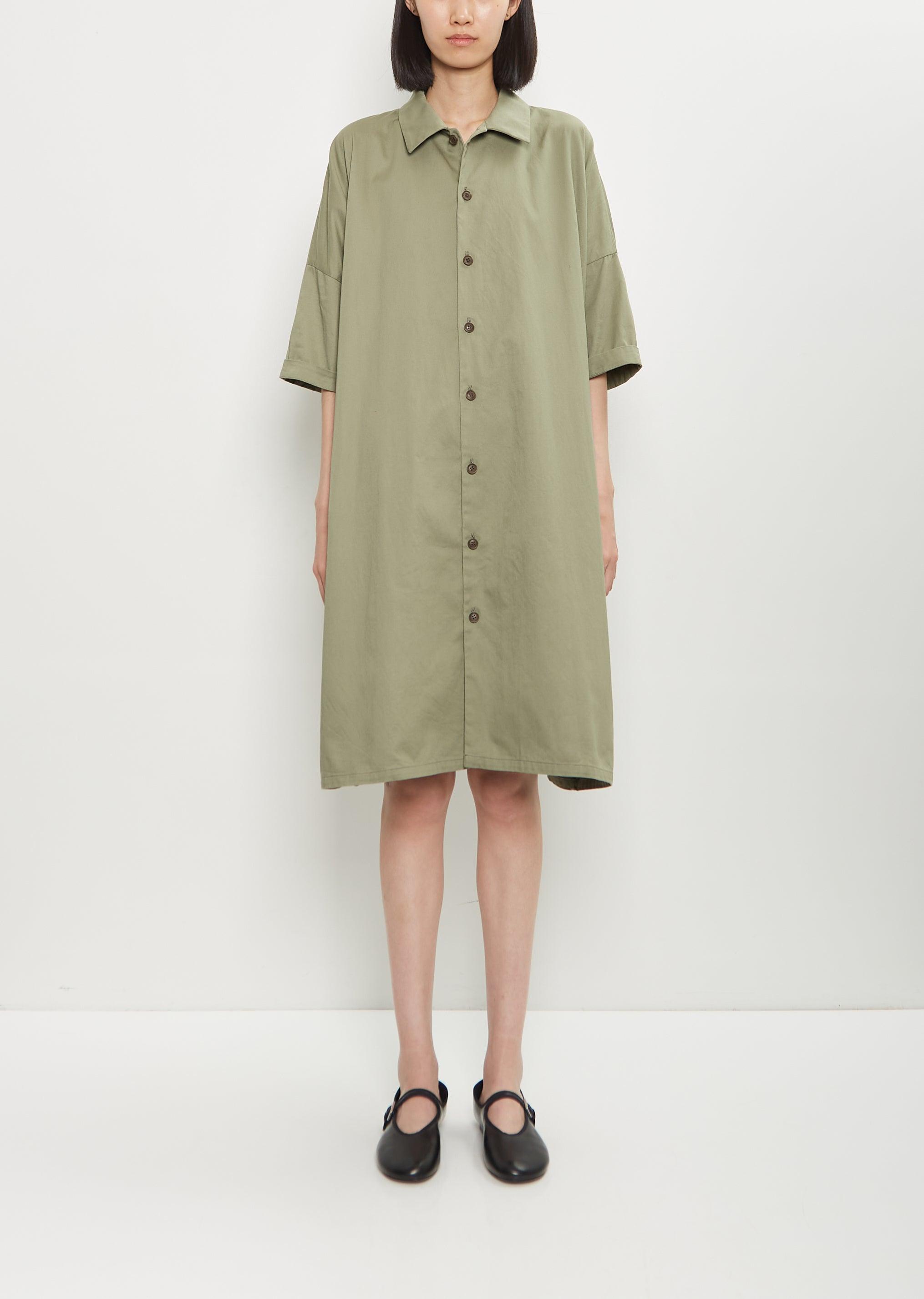 Y's LINEN LAWN DOT PRINT SHIRT DRESS グレー Leoner Floral Printed Linen Blend Shirt Dress | Tiger Of Sweden