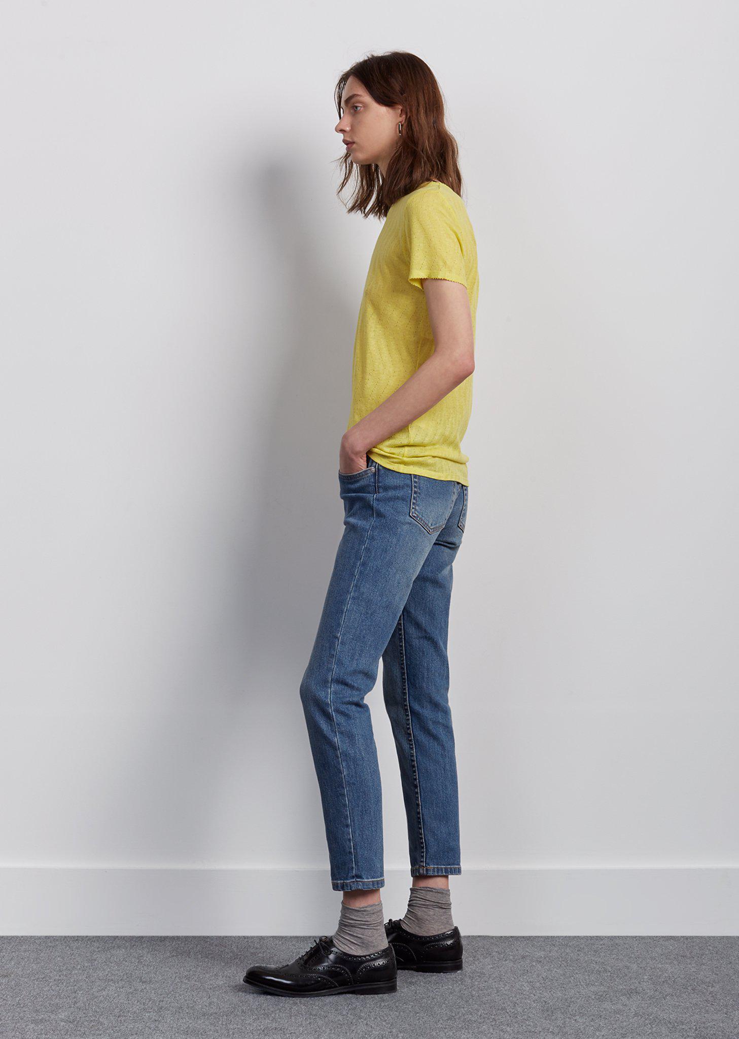 A.P.C. Denim Jean Etroit Court in Indigo (Blue) | Lyst