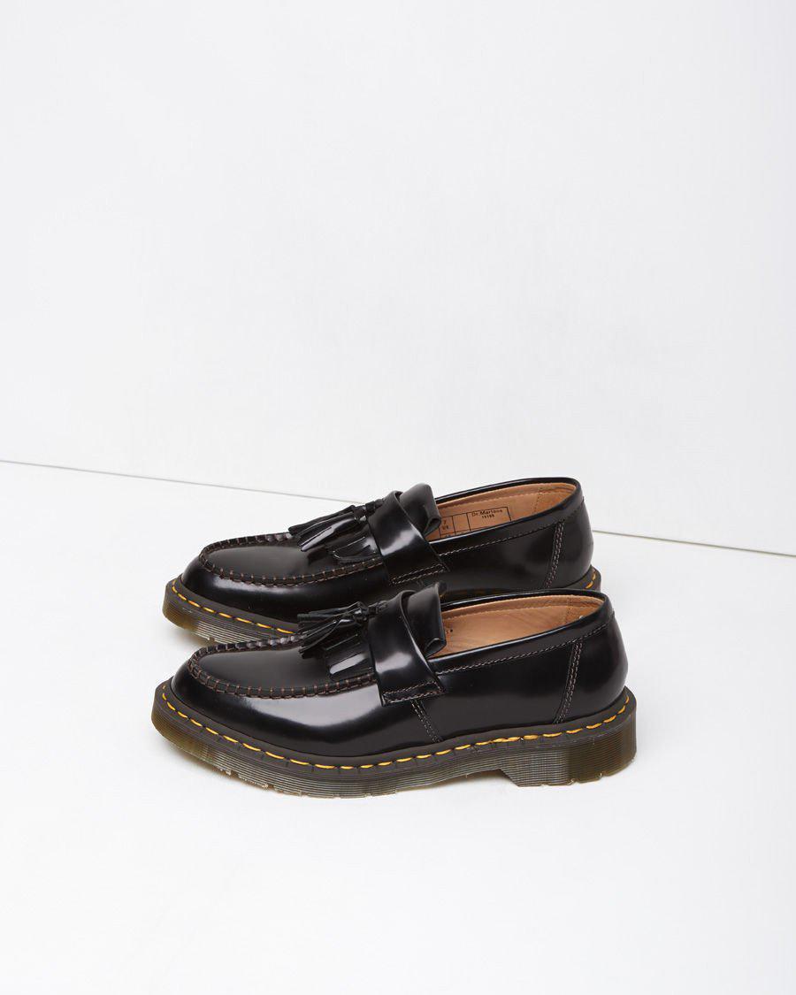 Comme des Garçons Dr Martens Adrian Tassle Loafer in Black | Lyst