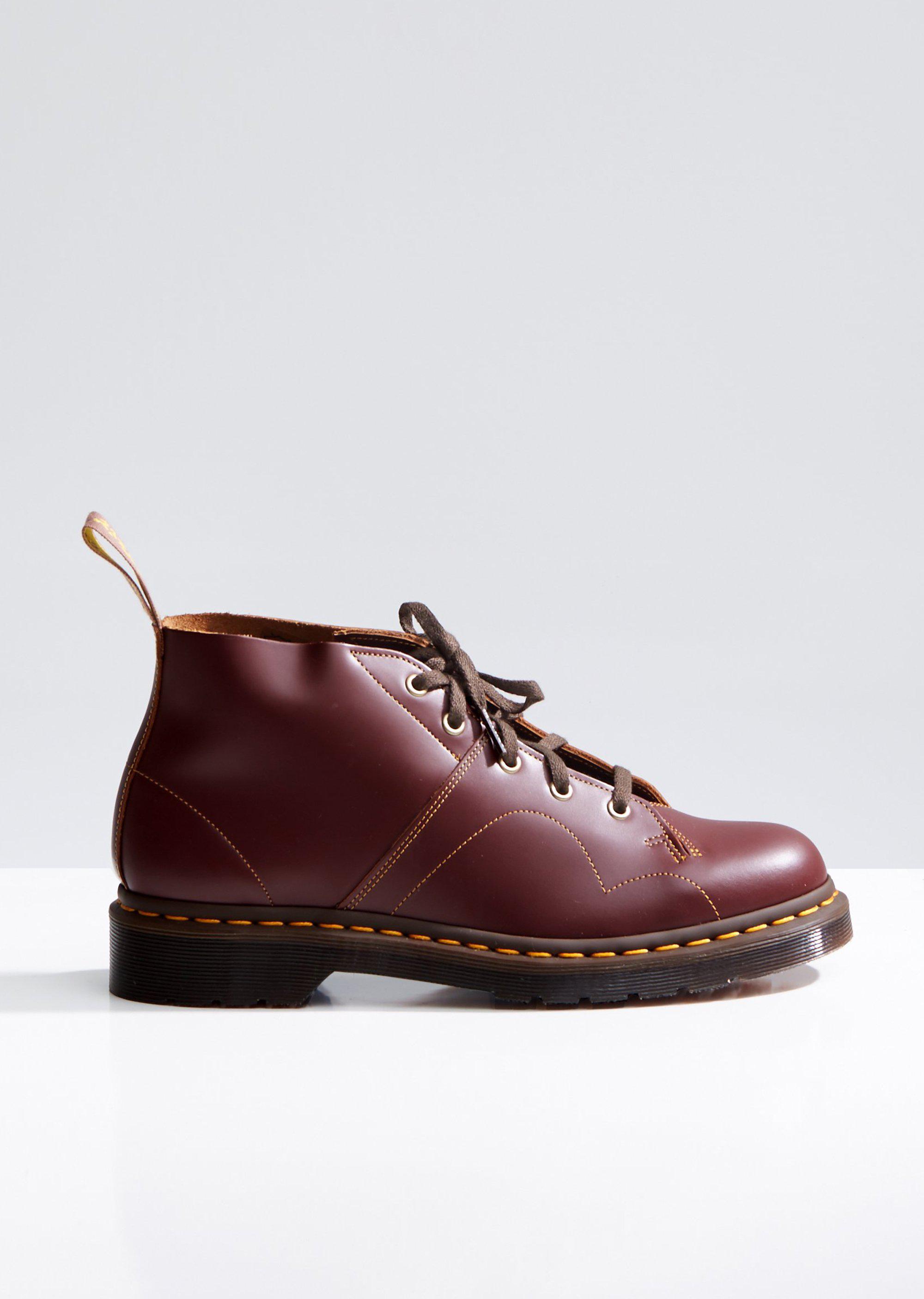 Dr. Martens Church Leather Monkey Boots for Men | Lyst