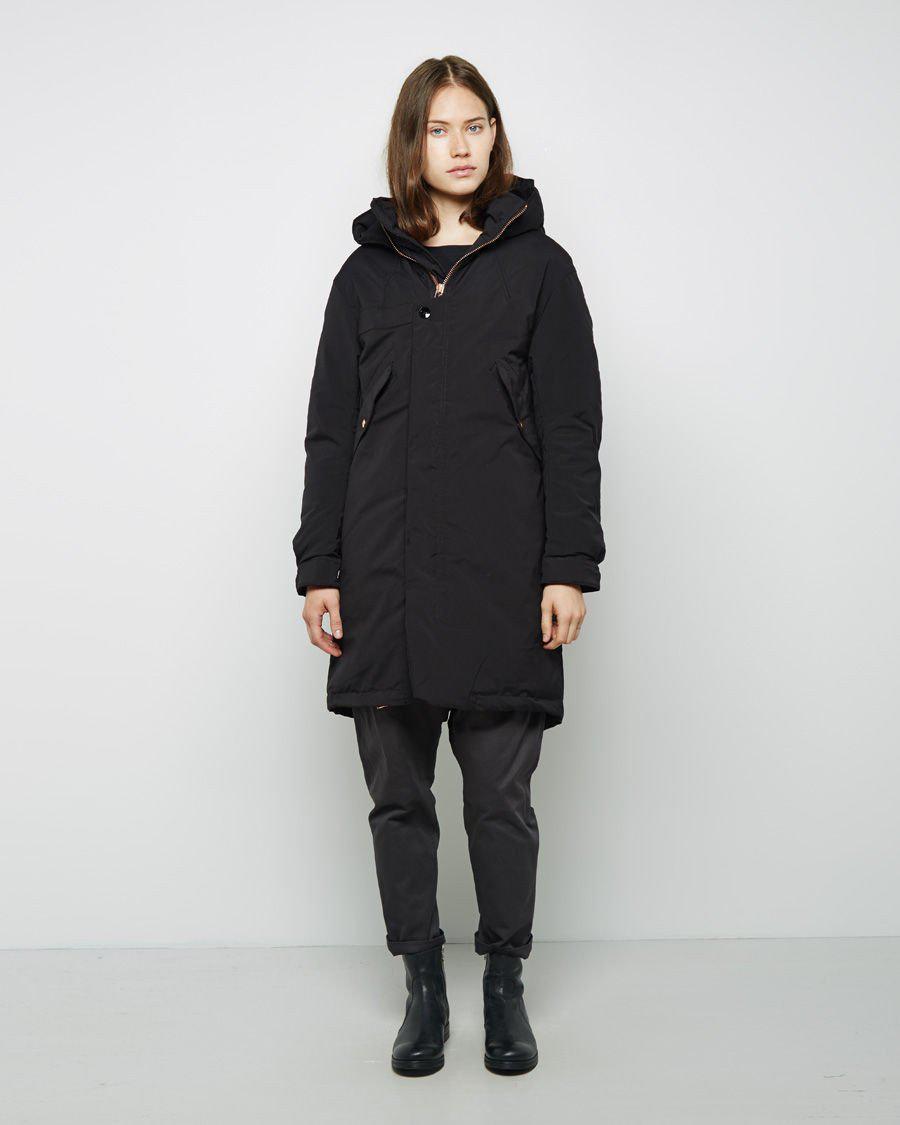 Hope Synthetic Down Coat in Black - Lyst