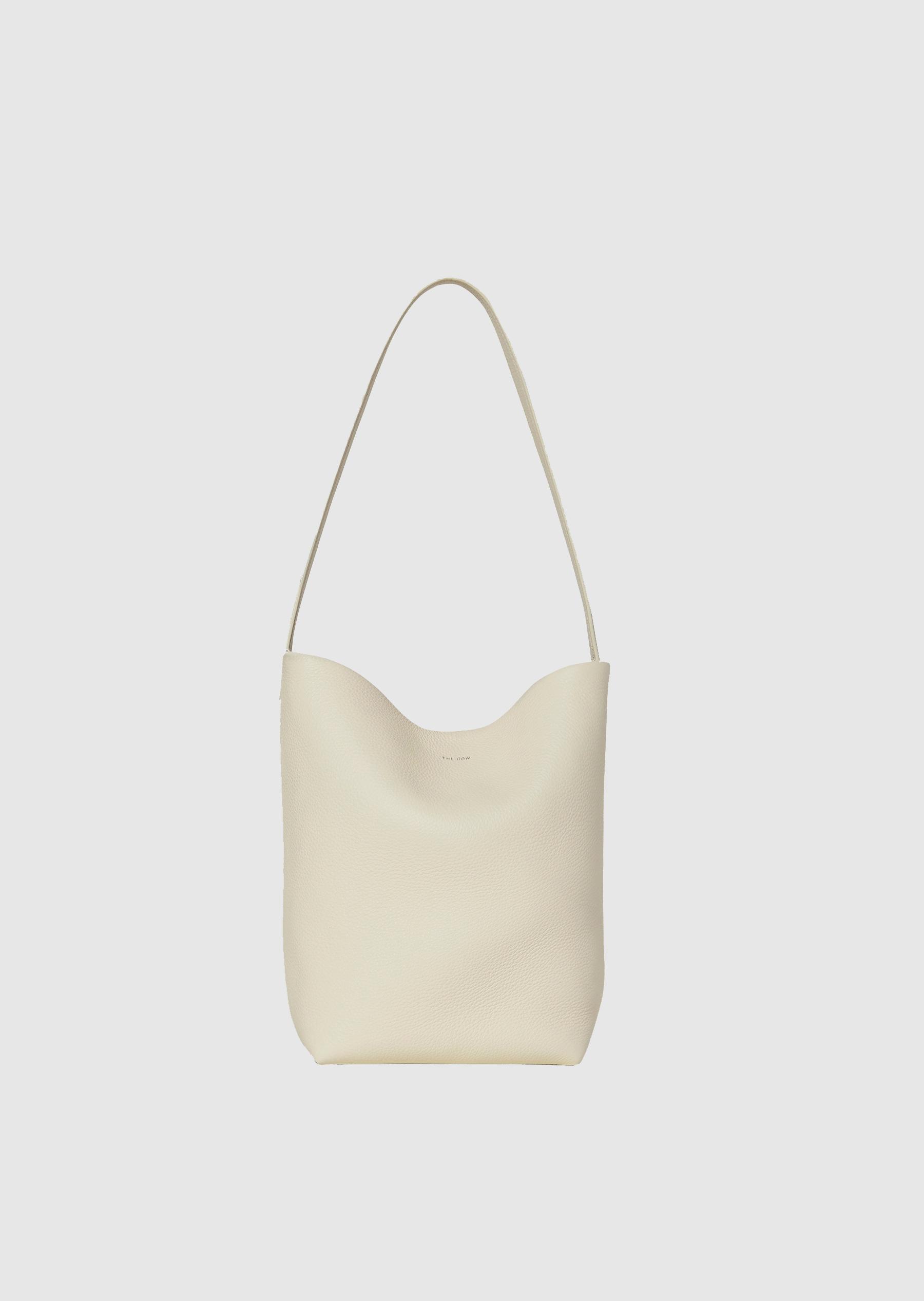 The Row Medium N/s Park Tote Bag in White Pld