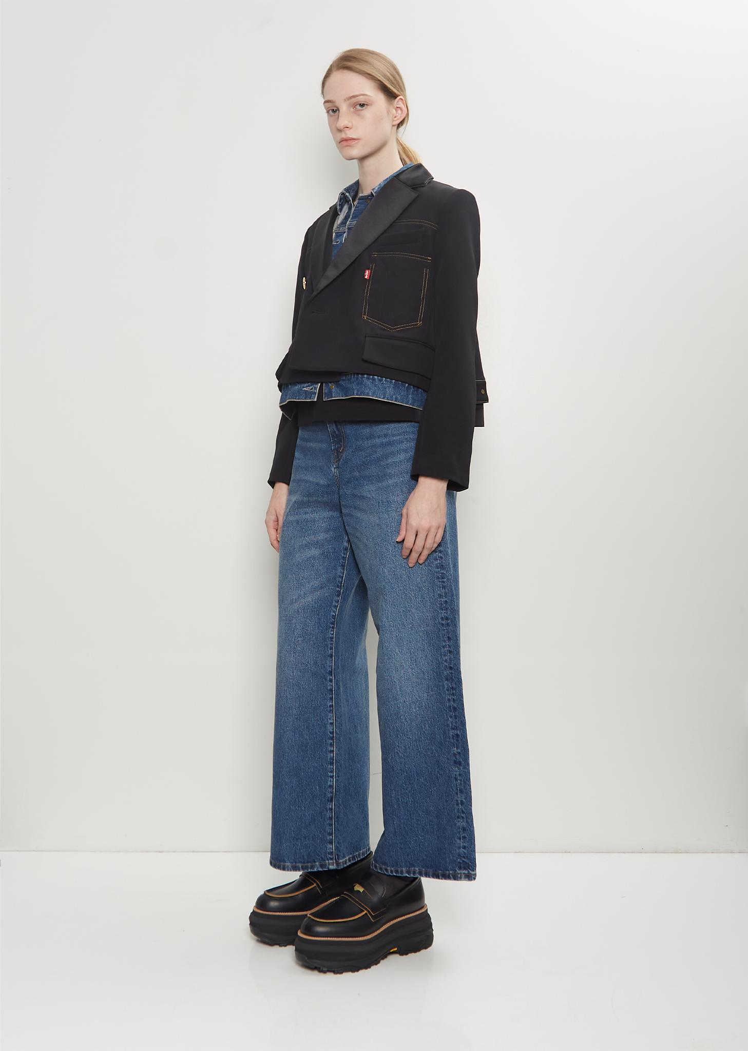Levi's サカイ Denim Matelasse Twill Jacket SACAI sacai x Levi's® Denim And Matelassé Twill Jacket