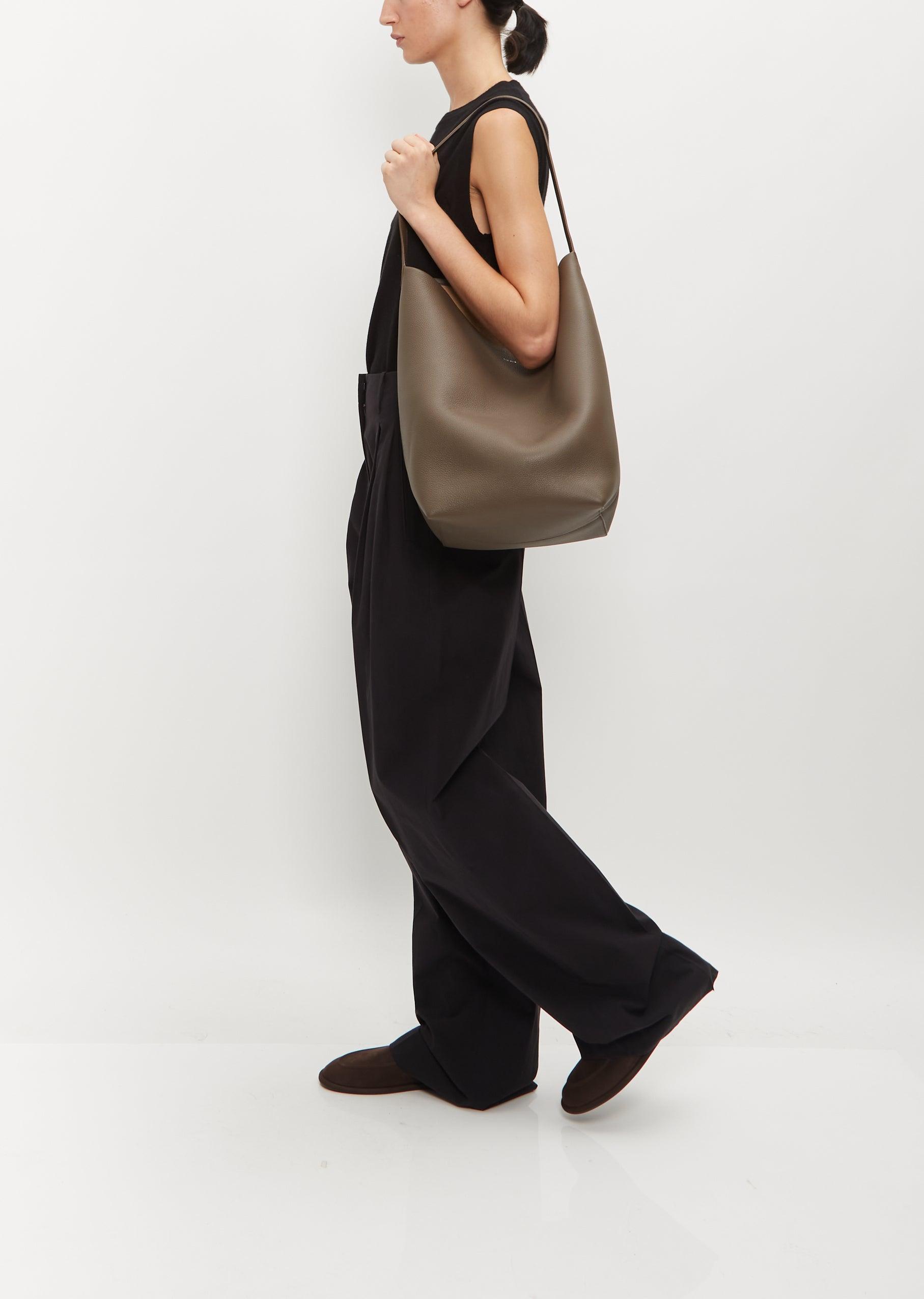 The Row Large N/s Park Tote in Brown