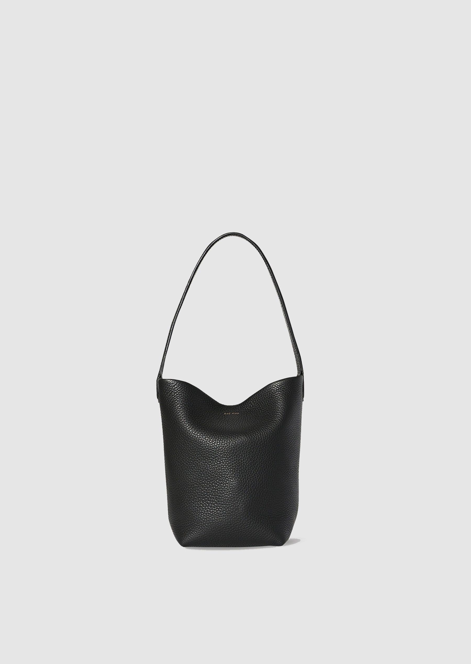 The Row N/s Park Small Textured-leather Tote in White