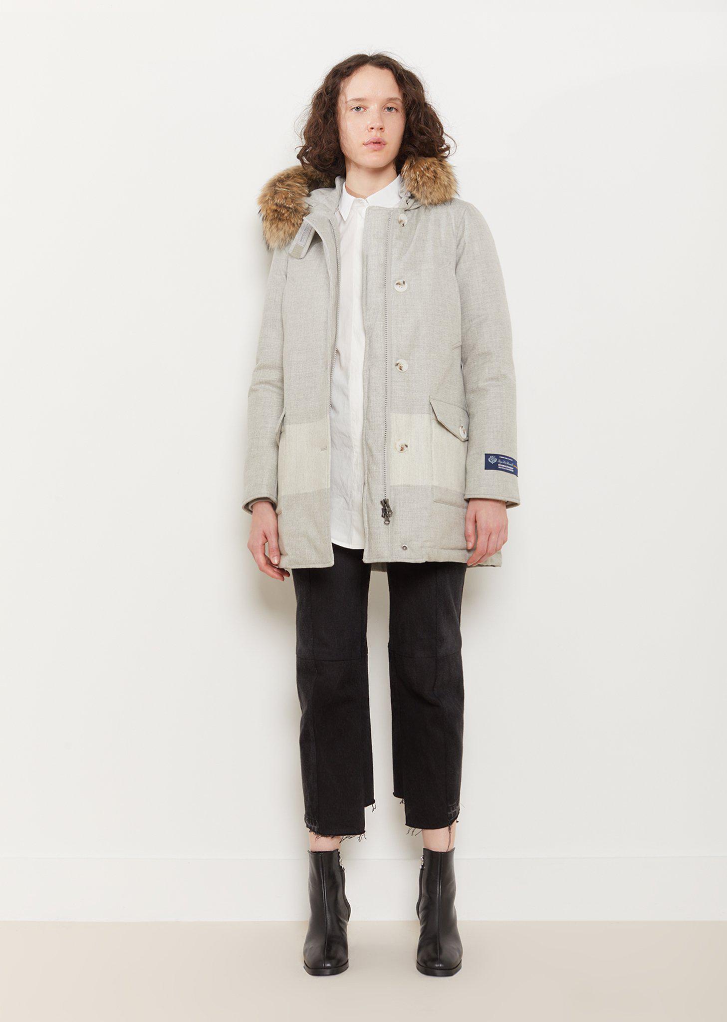 woolrich down parka