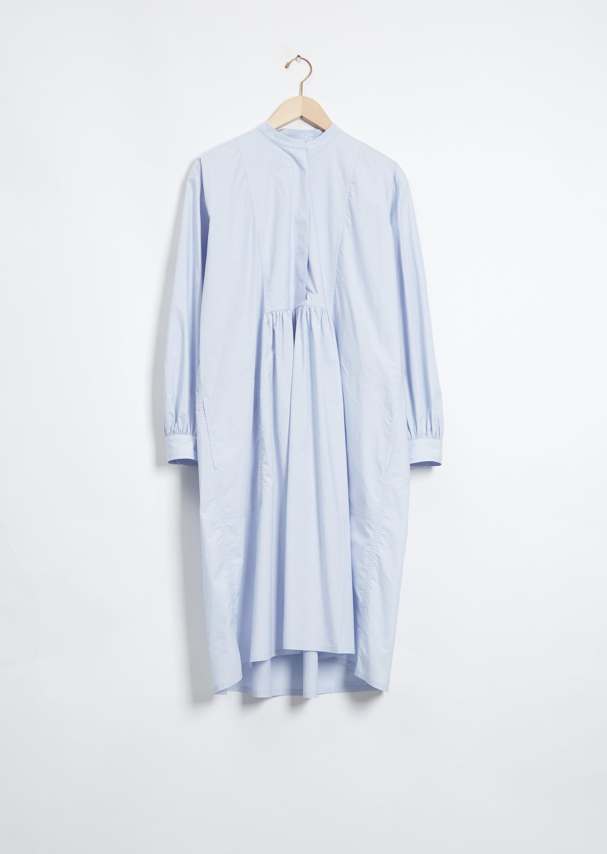 Sofie D'Hoore Decatina Puff Sleeve Dress in Blue | Lyst