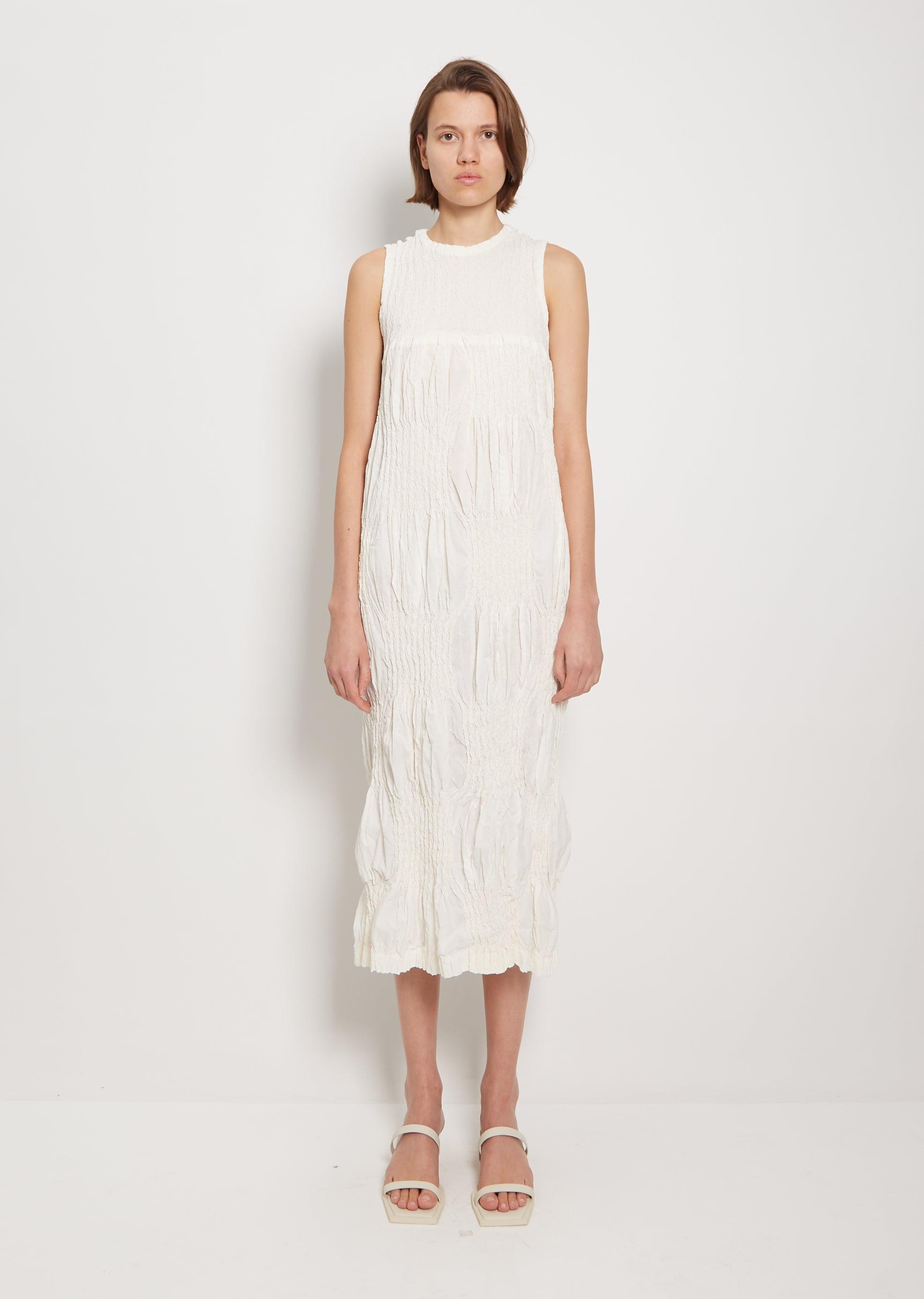 Issey miyake store white dress
