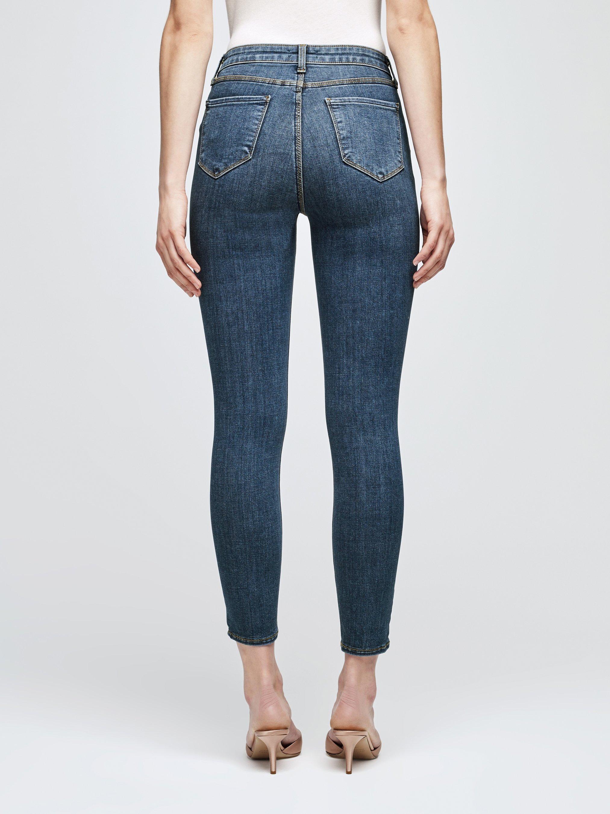 L'Agence Denim Margot Jean in Blue - Lyst
