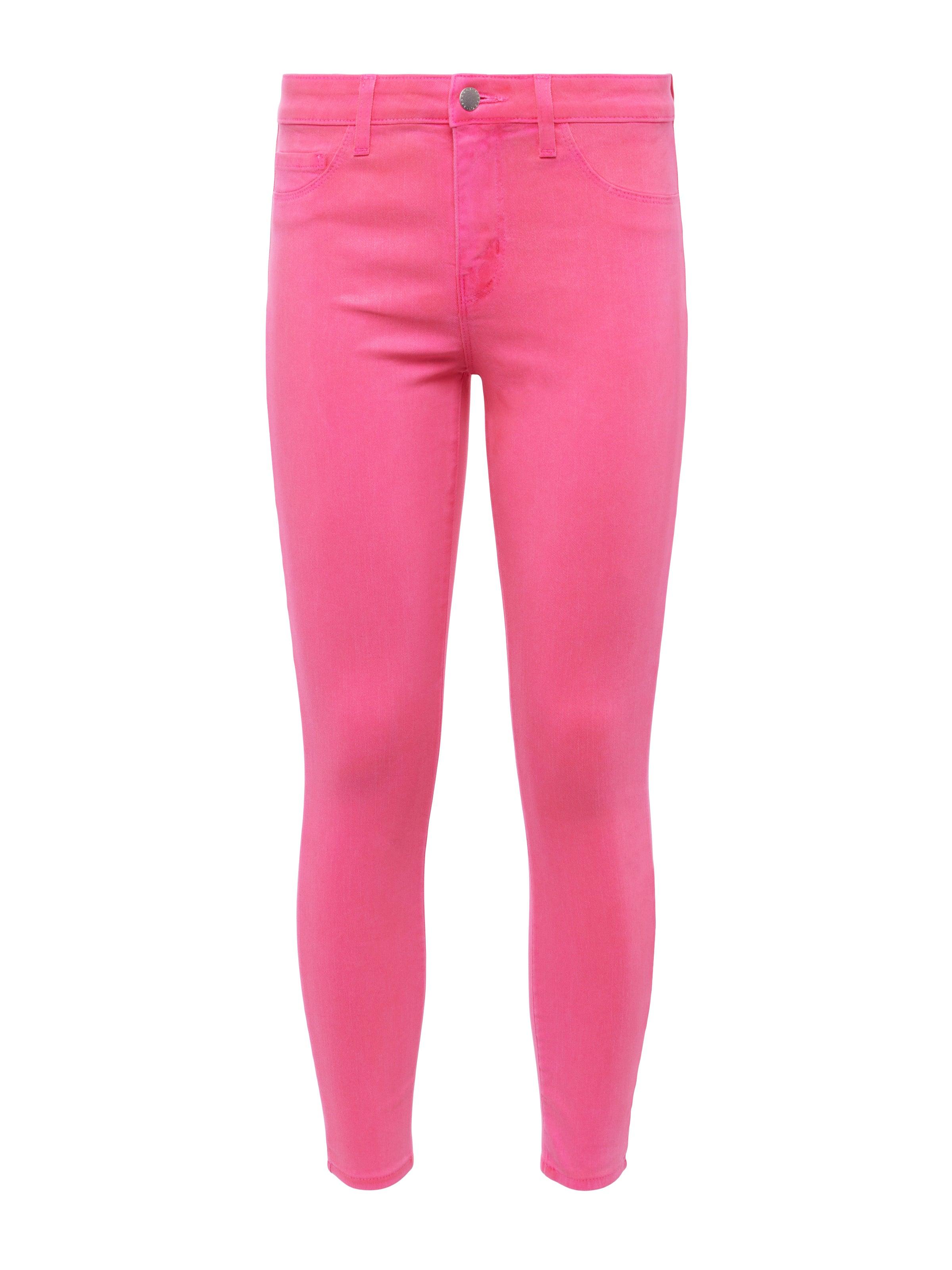 L'Agence Margot Coated Jean in Pink | Lyst