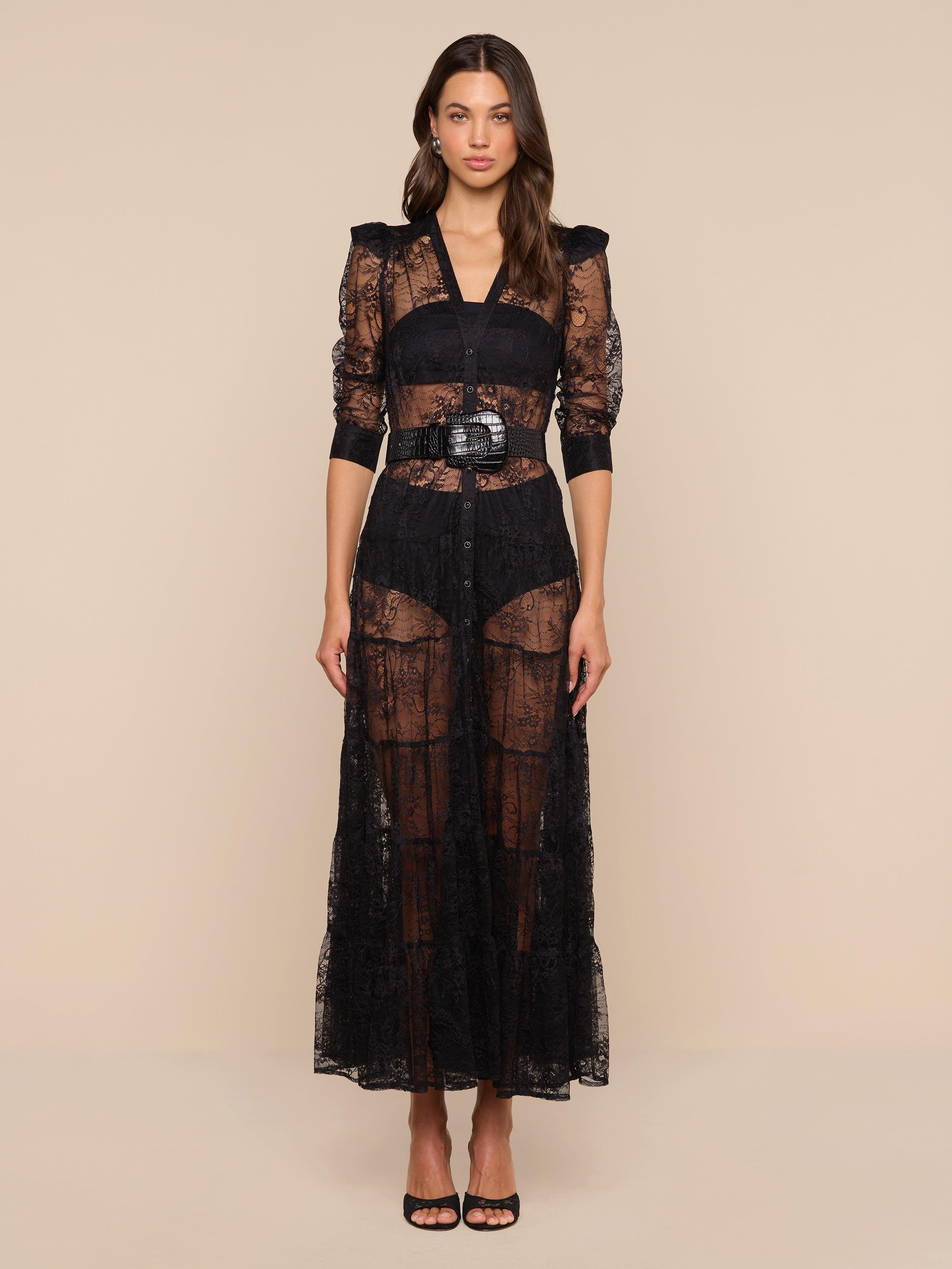 L'Agence Black Tie Dresses for Women | Lyst