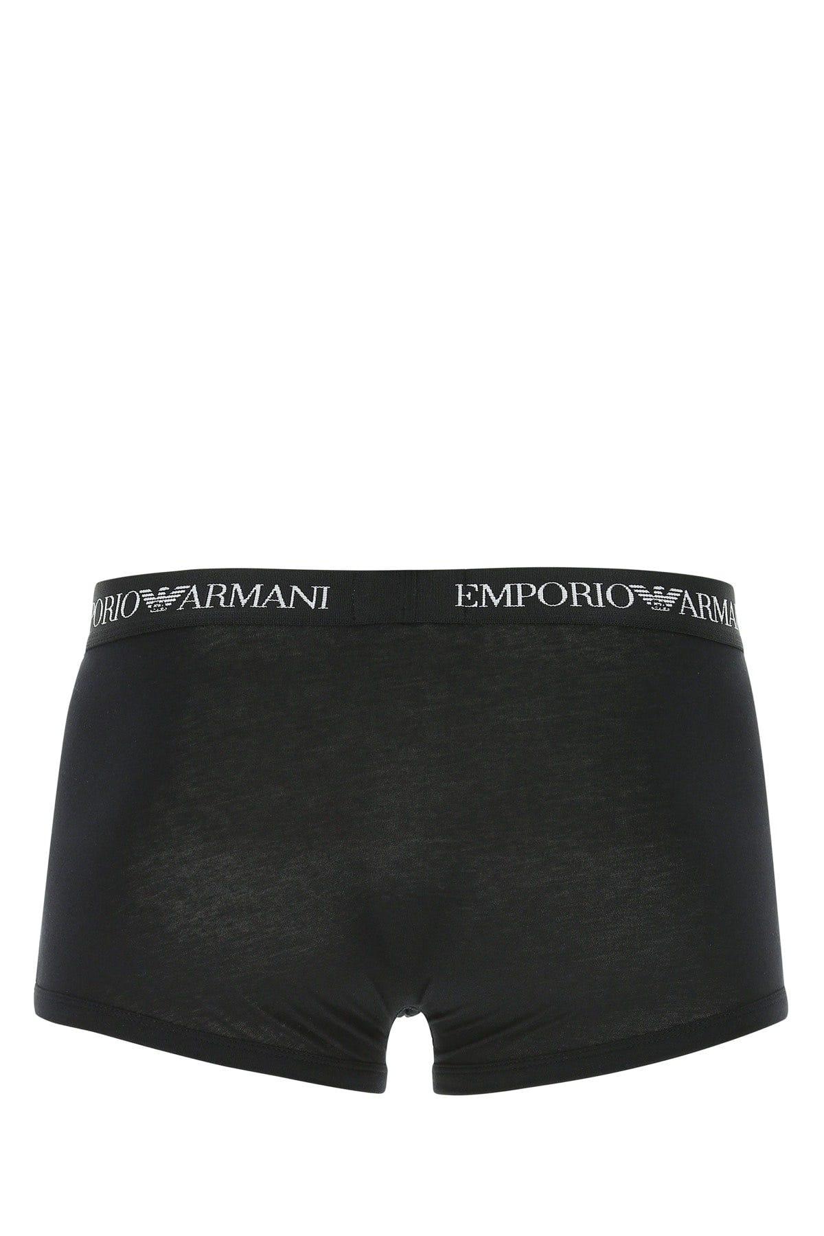 Emporio Armani Boxer-l in Black for Men | Lyst