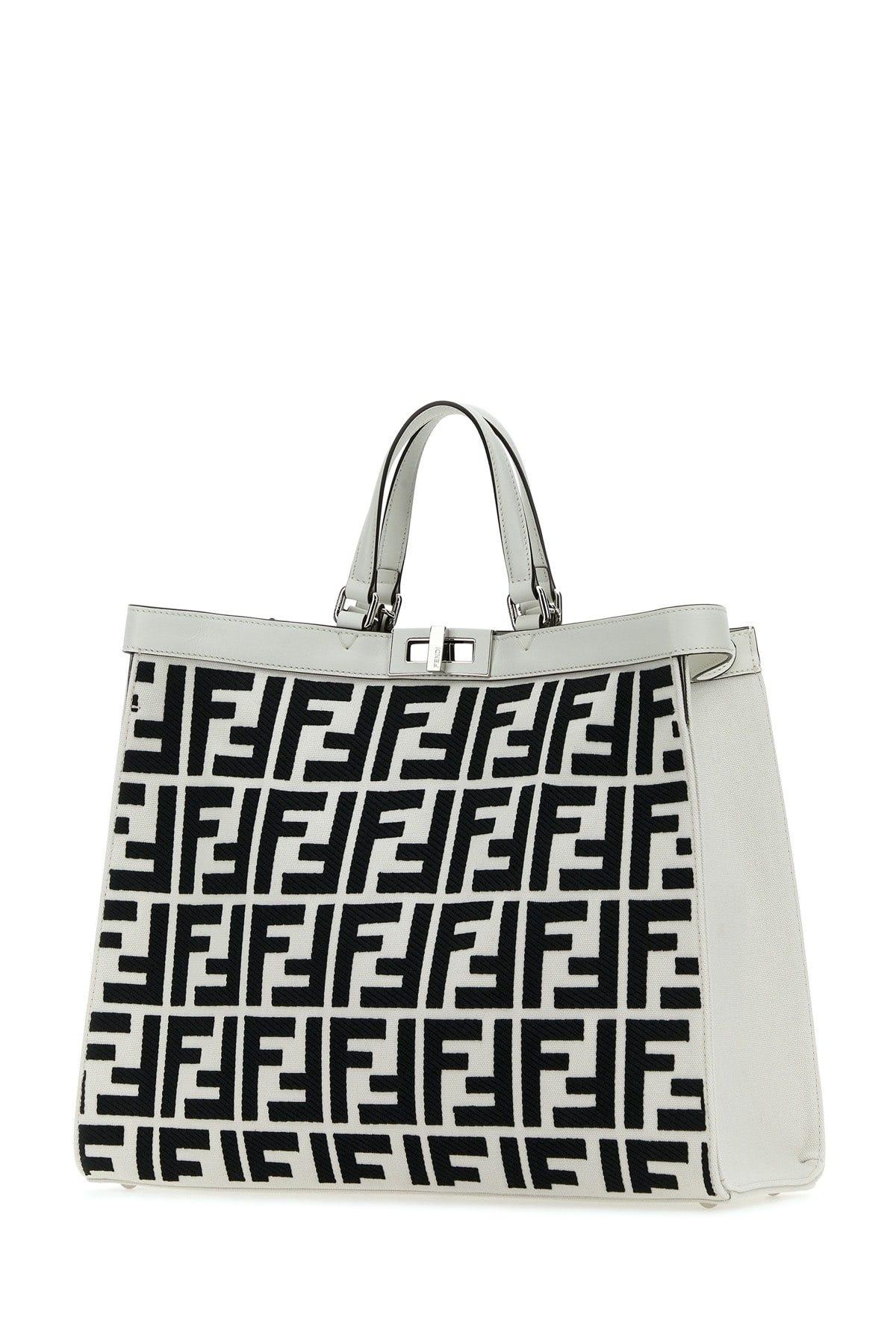 Black fendi tote bag new arrivals