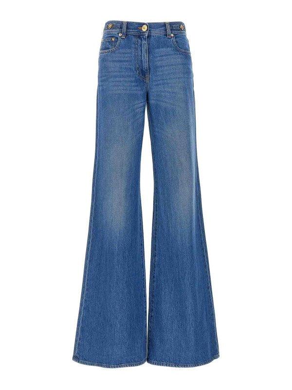 Versace Flare and bell bottom jeans for Women | Online Sale Versace Flare and bell bottom jeans for Women | Online Sale