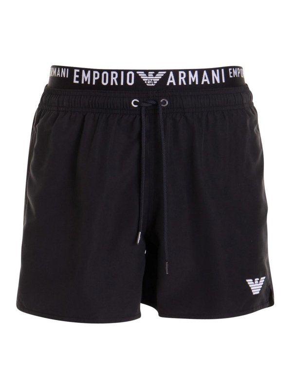 Armani swim shorts mens clearance