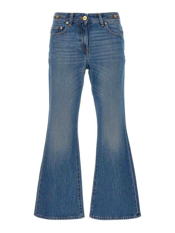 Versace Flare and bell bottom jeans for Women | Online Sale Versace Flare and bell bottom jeans for Women | Online Sale
