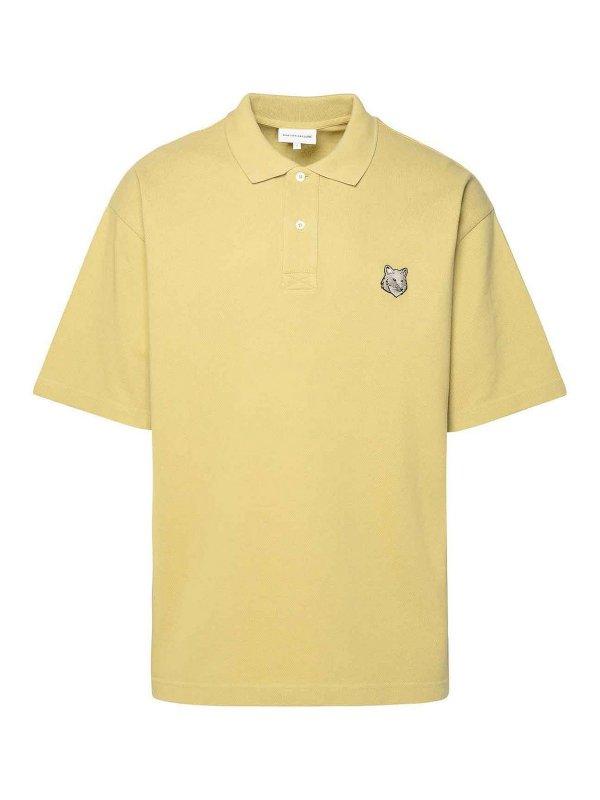 Maison kitsune polo shirt sale online