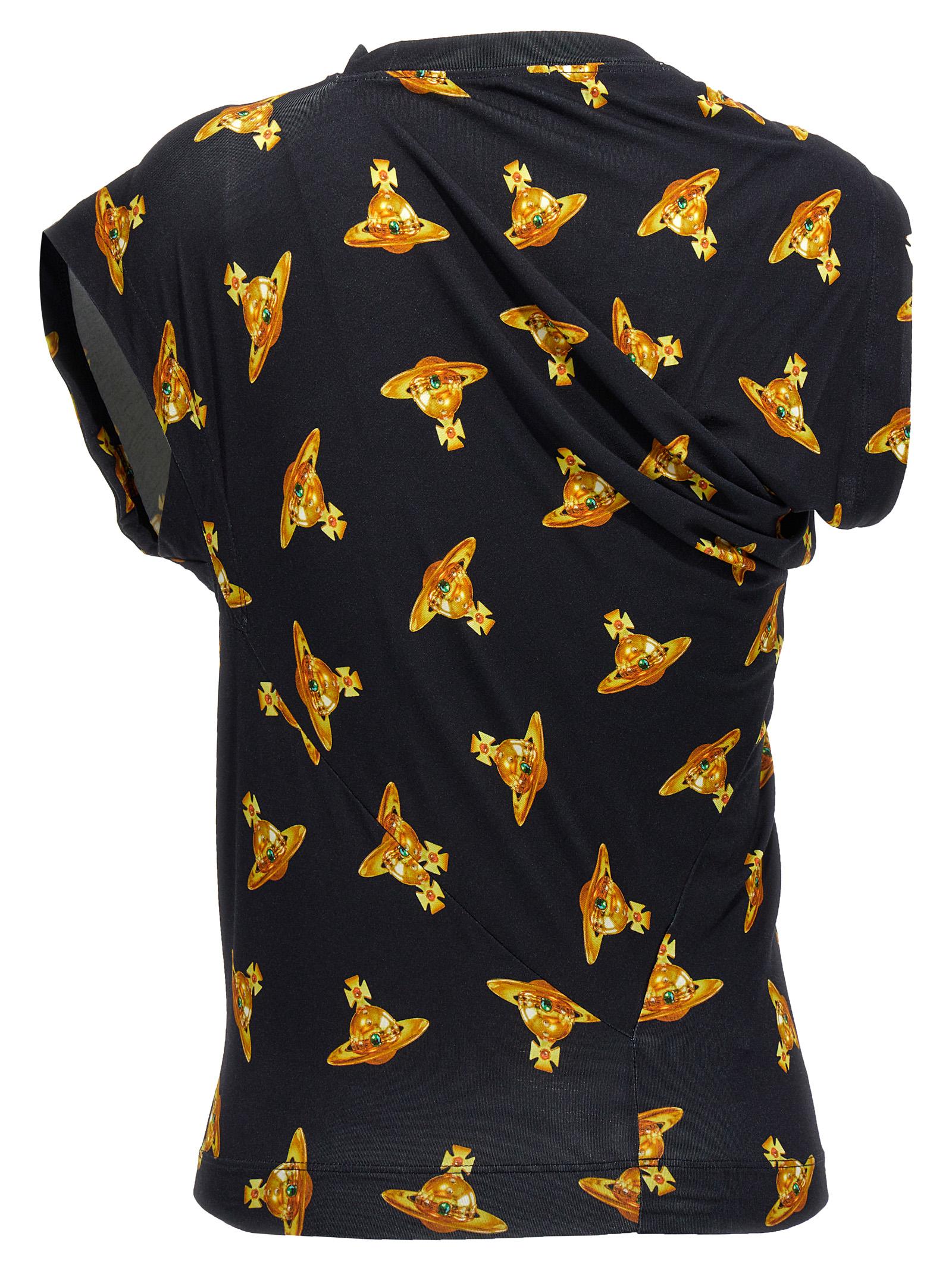 Vivienne westwood black short sleeve shirt clearance