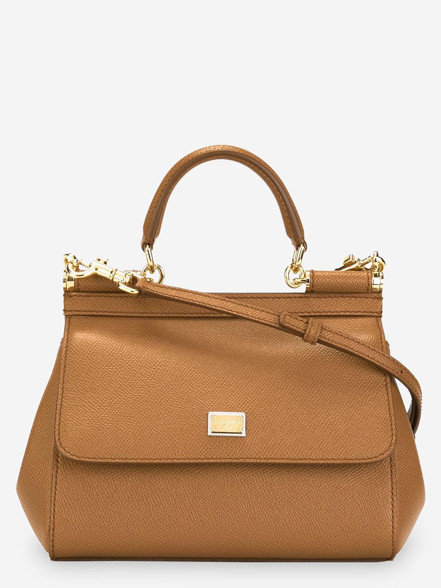 Brown dolce and gabbana handbags Clearance