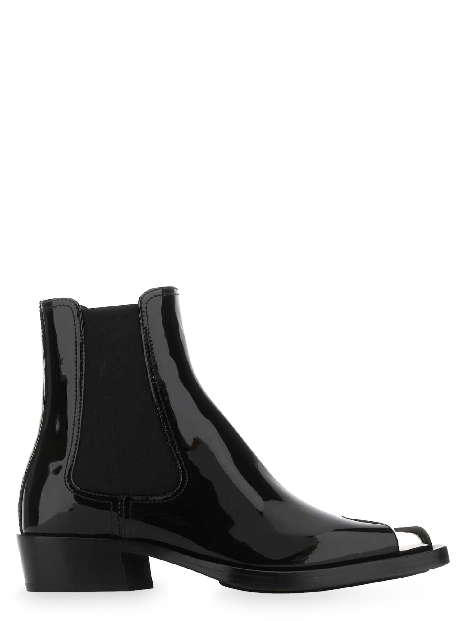 Alexander McQueen Boot in Black | Lyst