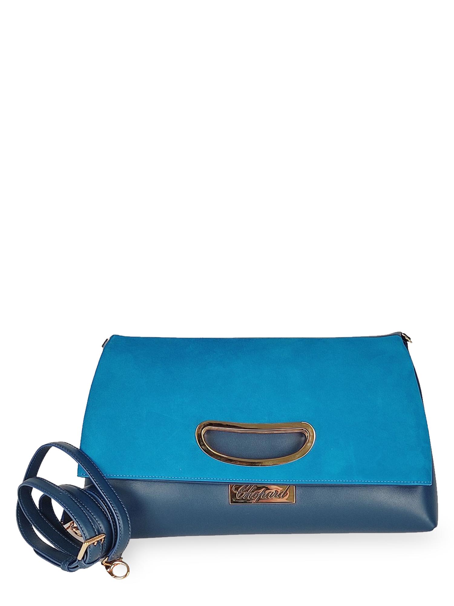 Chopard Shoulder Bag in Blue | Lyst