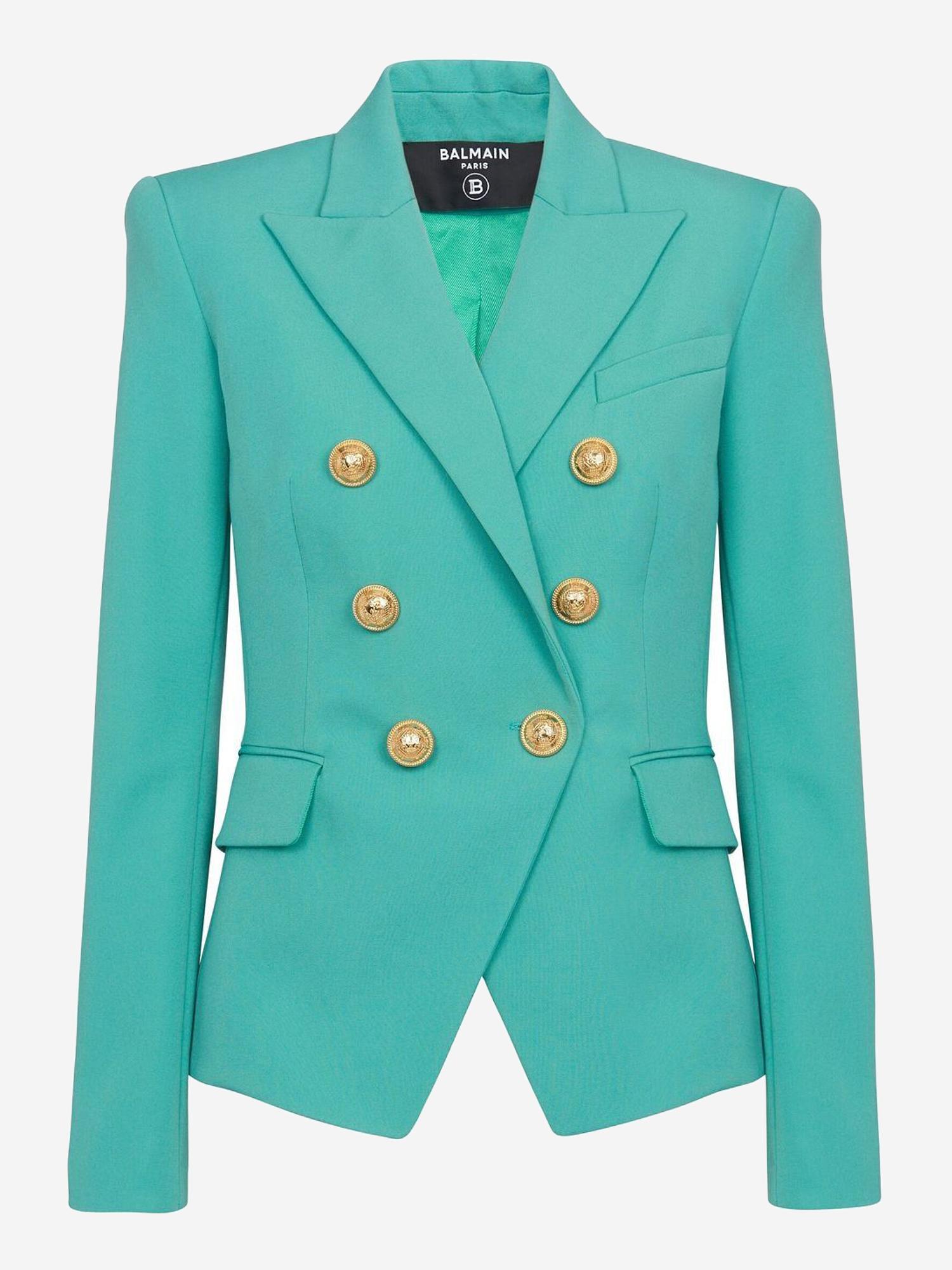 Balmain Jacket in Green | Lyst