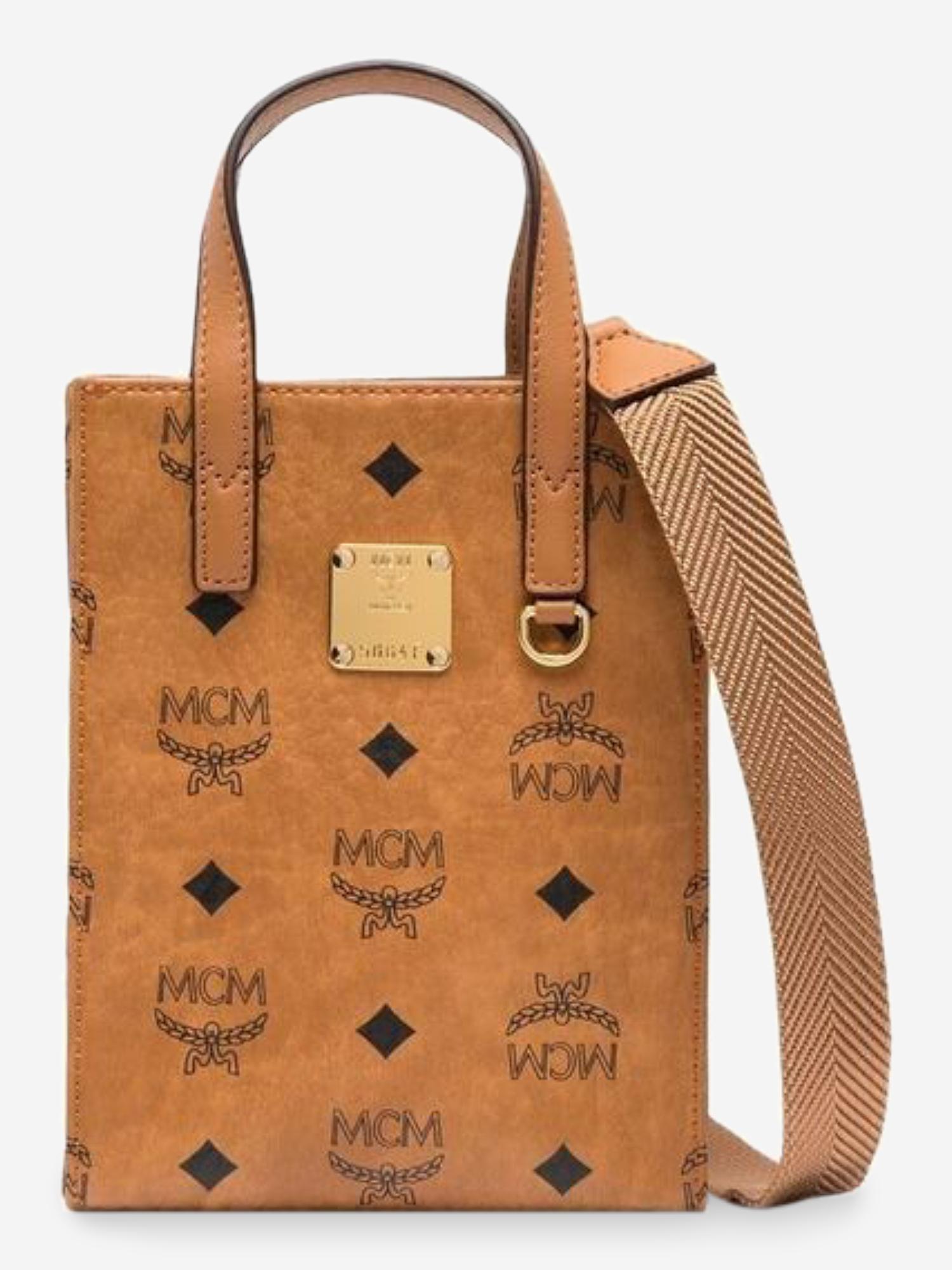 MCM Tote Bag in Brown Lyst