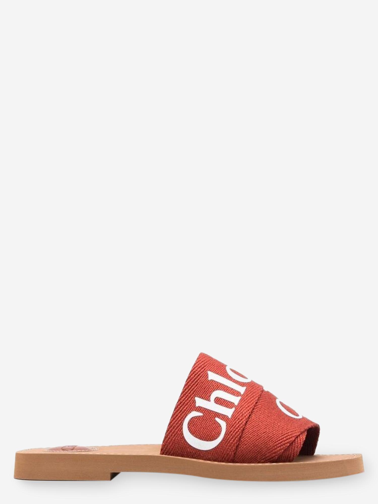 Chloe sandals red Clearance