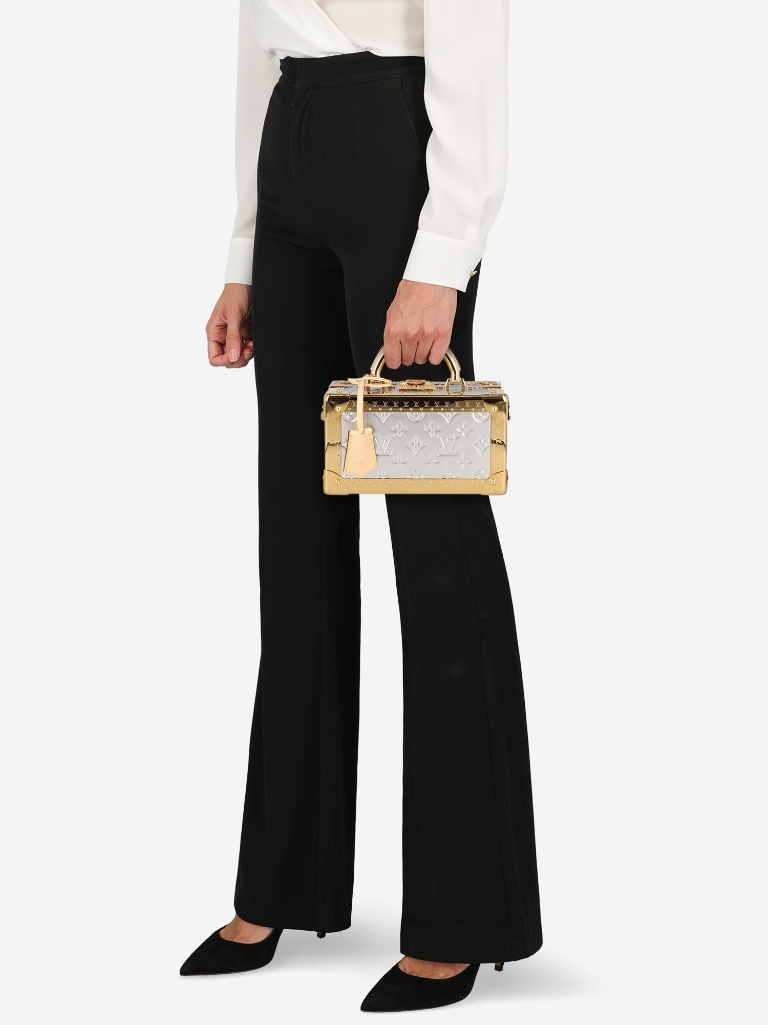 Louis Vuitton Valisette Handbag Monogram Glace Leather MM - ShopStyle  Satchels & Top Handle Bags