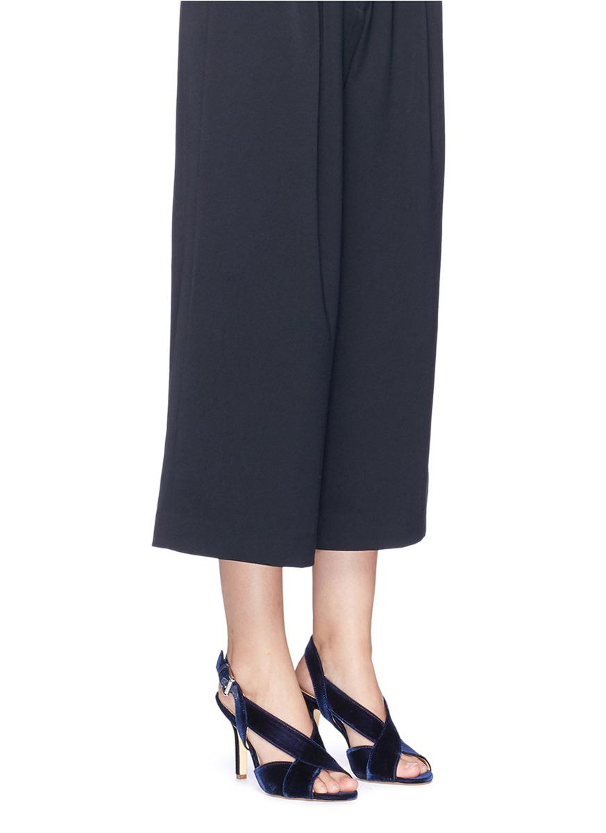 michael kors becky sandal suede