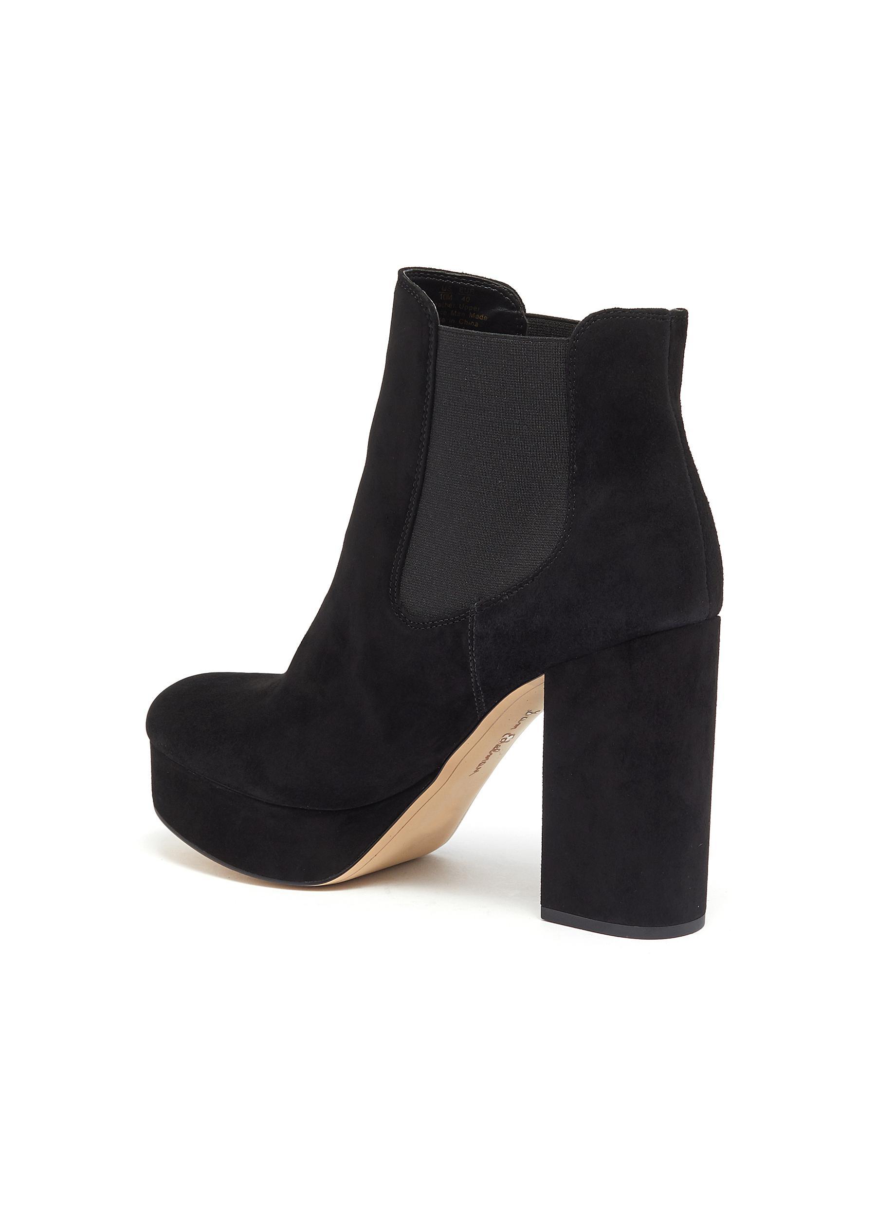 sam edelman platform booties