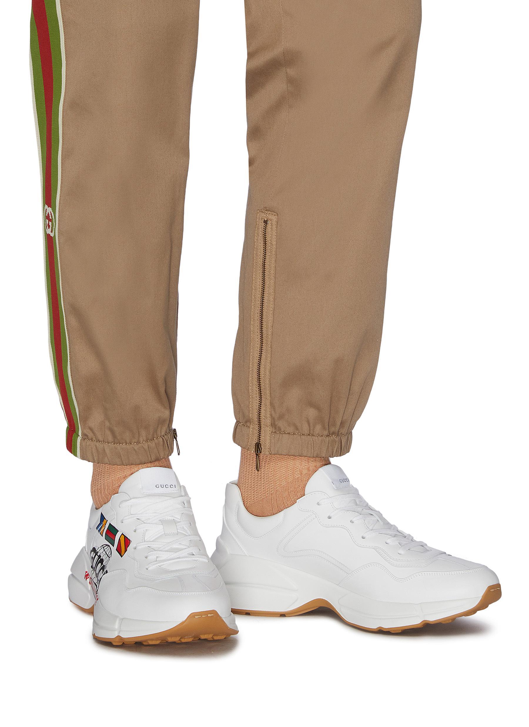 men's rhyton gucci worldwide sneaker