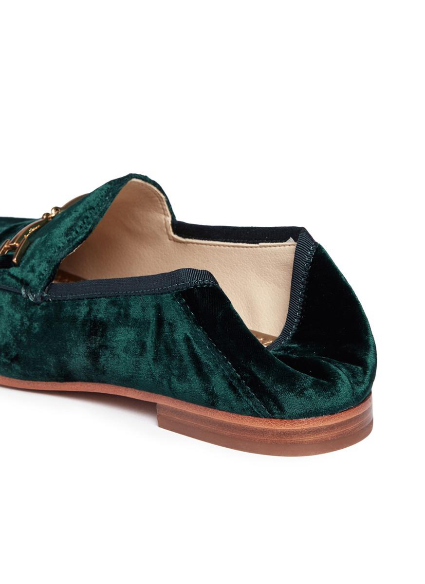 sam edelman green loafers