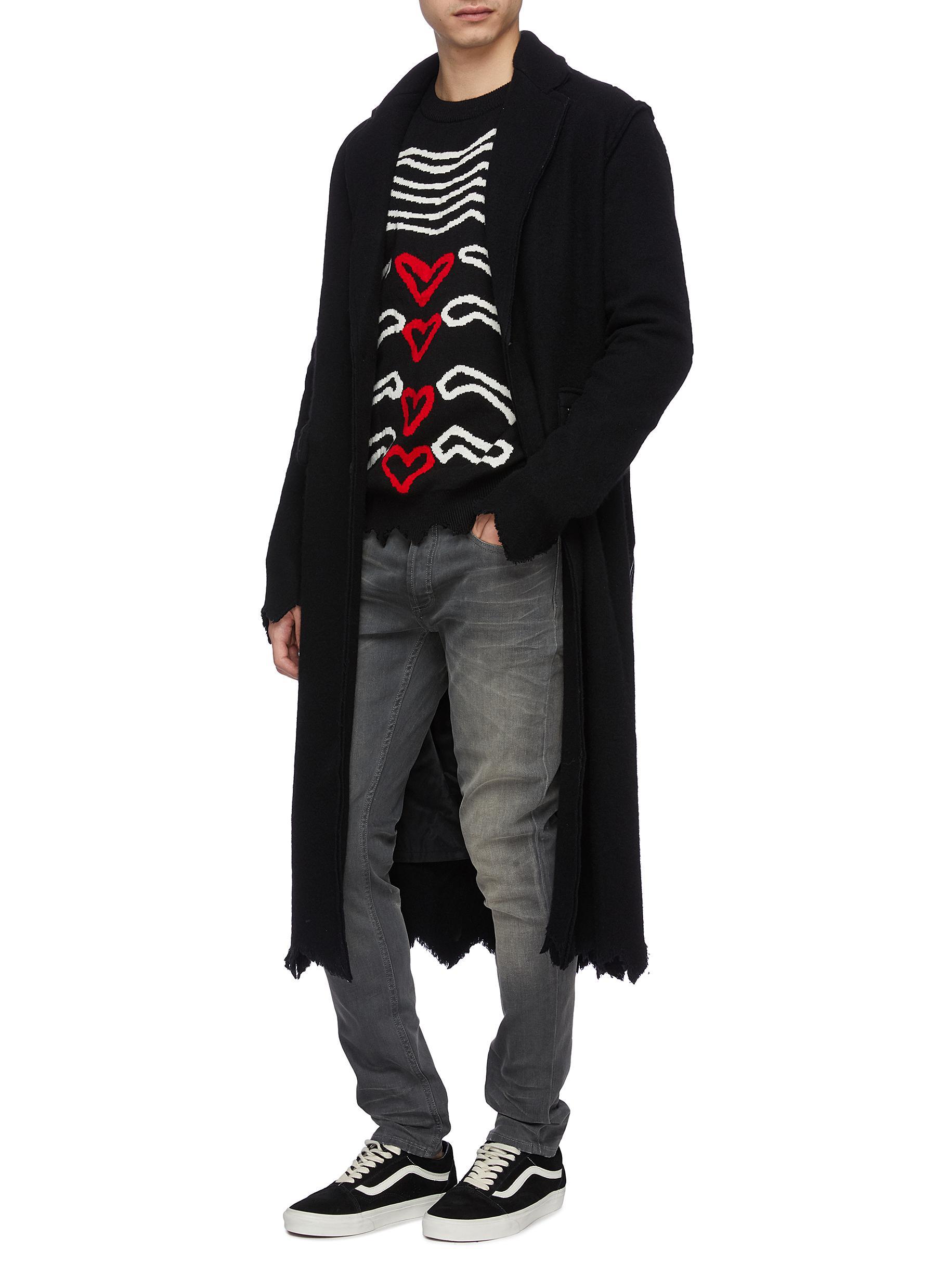 Haculla Bones Sweater in Black for Men | Lyst