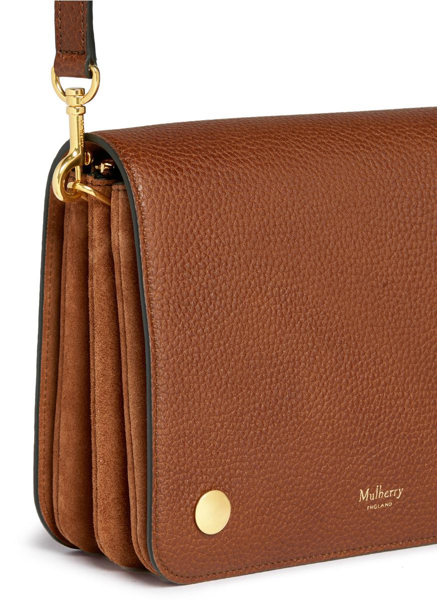 mulberry tan cross body bag