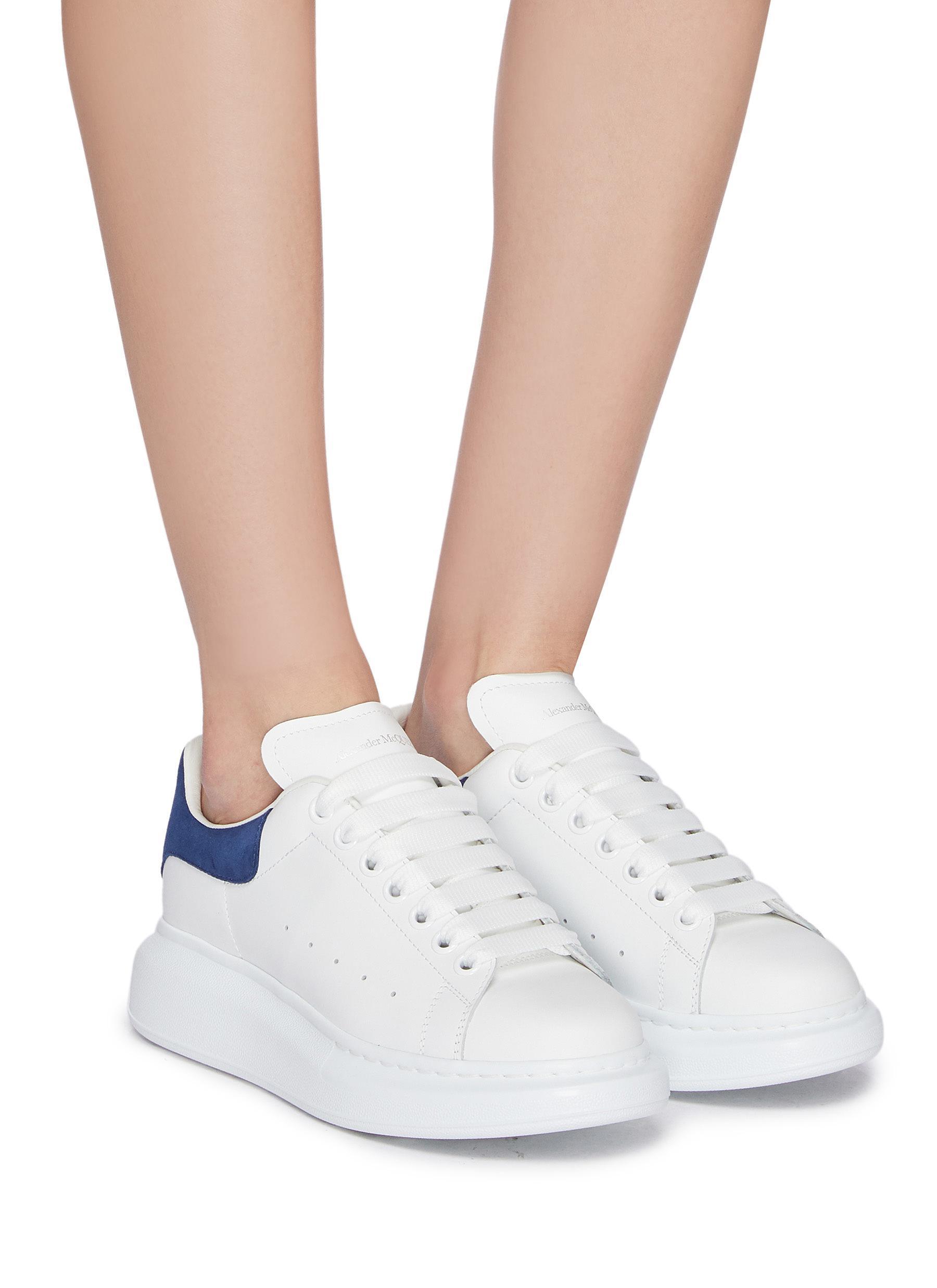 alexander mcqueen sneakers light blue