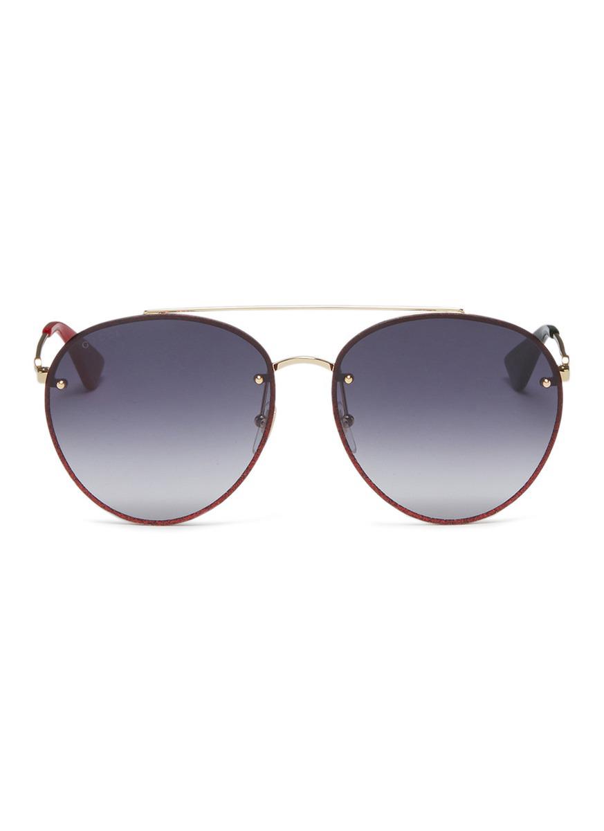 Gucci Green/Red Aviator Sunglasses - Dress Cheshire | Preloved Designer  Fashion | Boutique in Cheshire